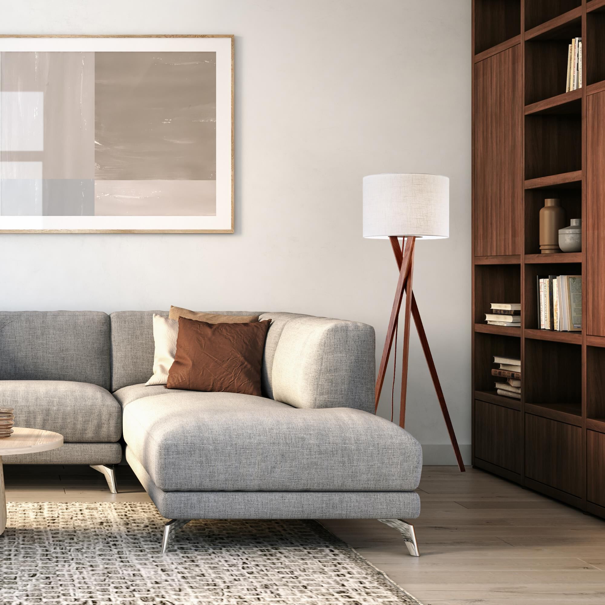 Brooklyn 63 Inch Floor Lamp by Adesso