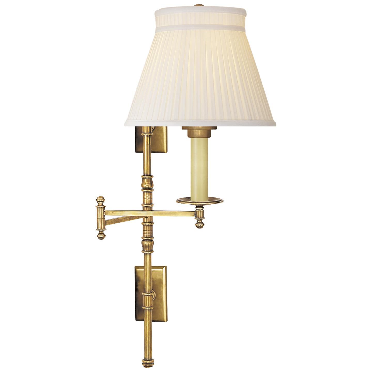 Chapman and Myers Dorchester Wall Swing Lamp by Visual Comfort Signature Collection