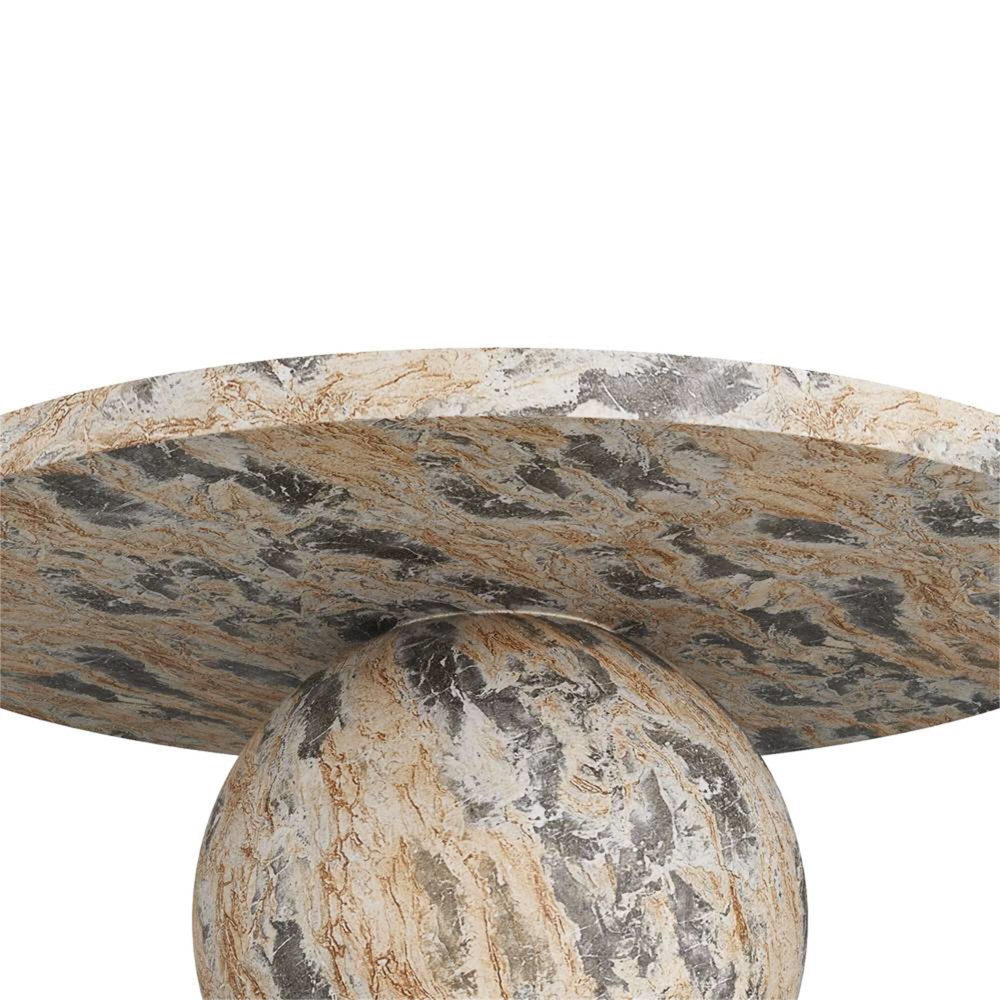 Shown in Sahara Faux Marble finish