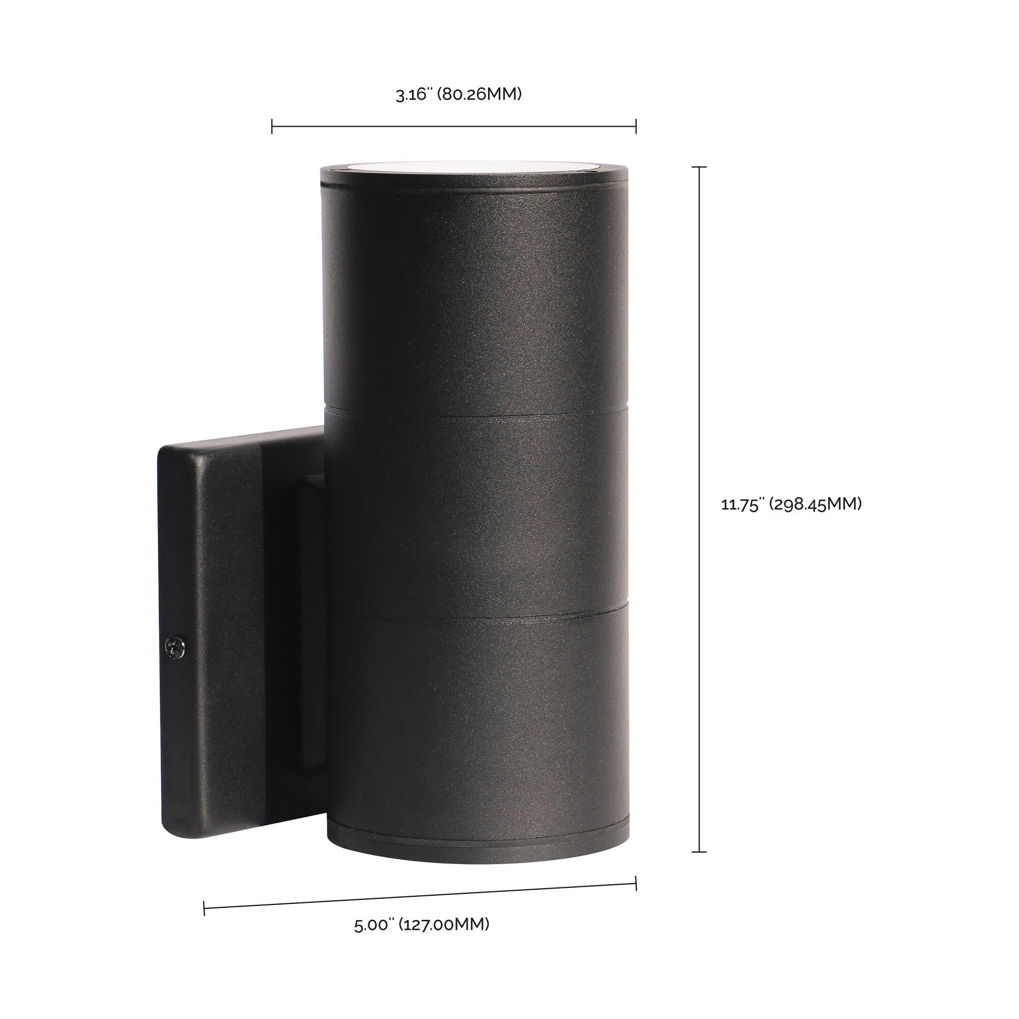 Shown in Black finish