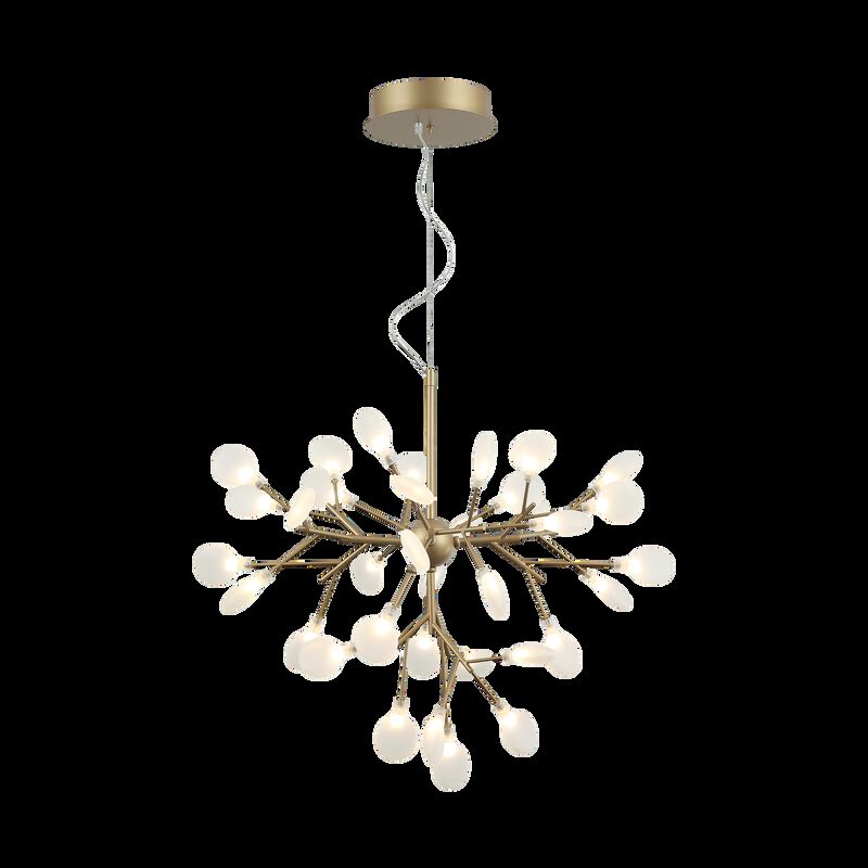 Hydrangea Bloom 30 Inch Chandelier by Matteo Lighting