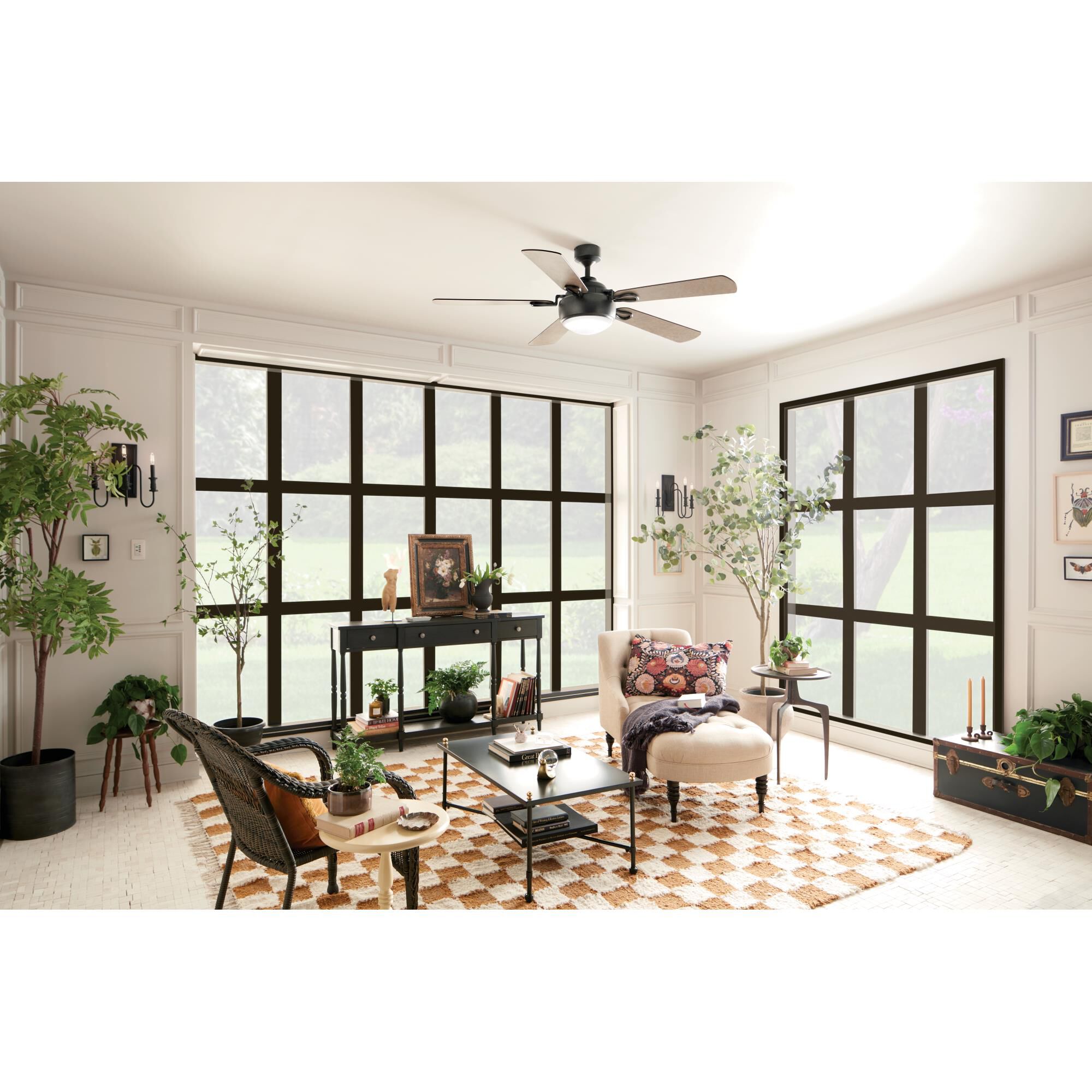 Humble 60 Inch Ceiling Fan with Light Kit by Kichler Lighting