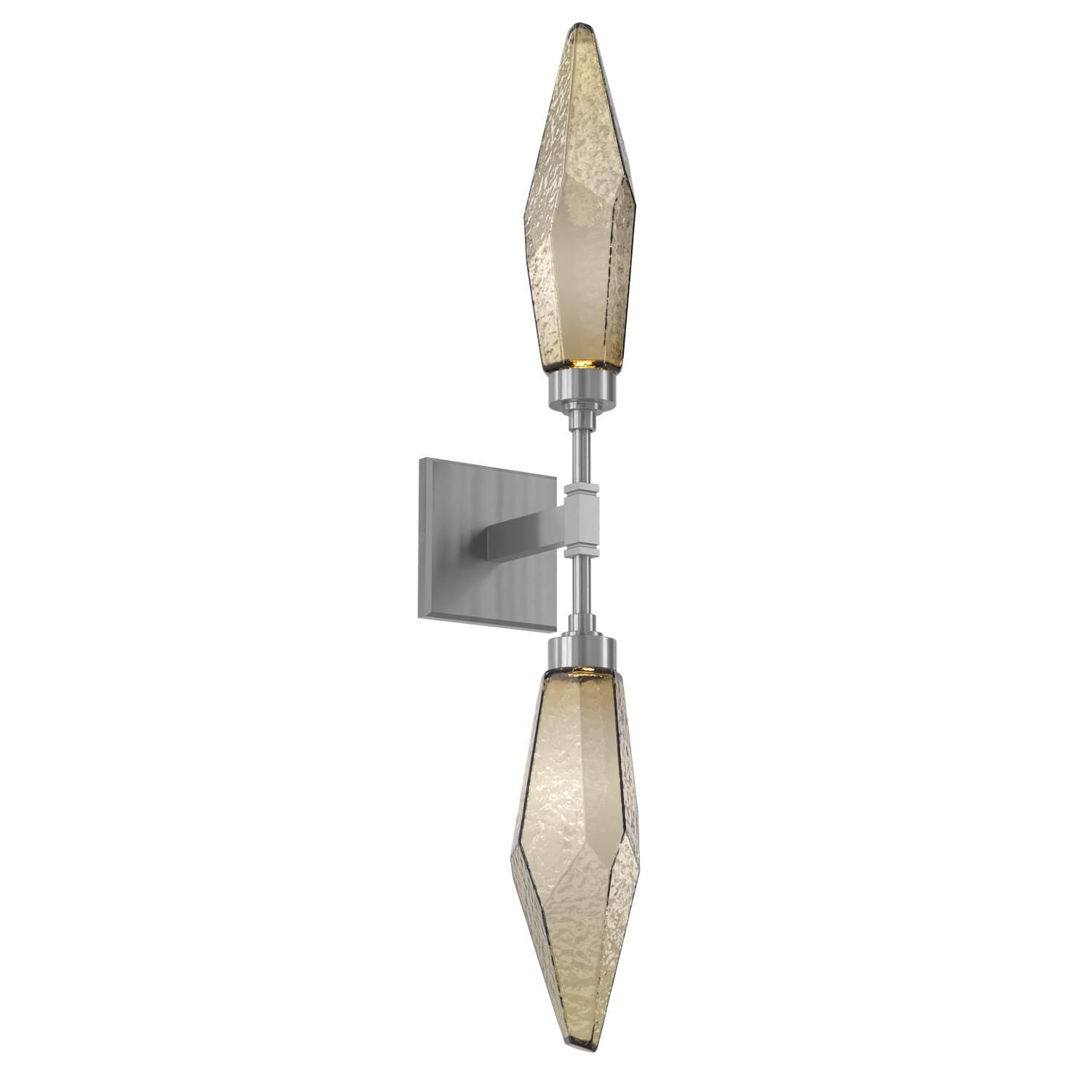 Rock Crystal 29 Inch LED Wall Sconce by Hammerton Studio