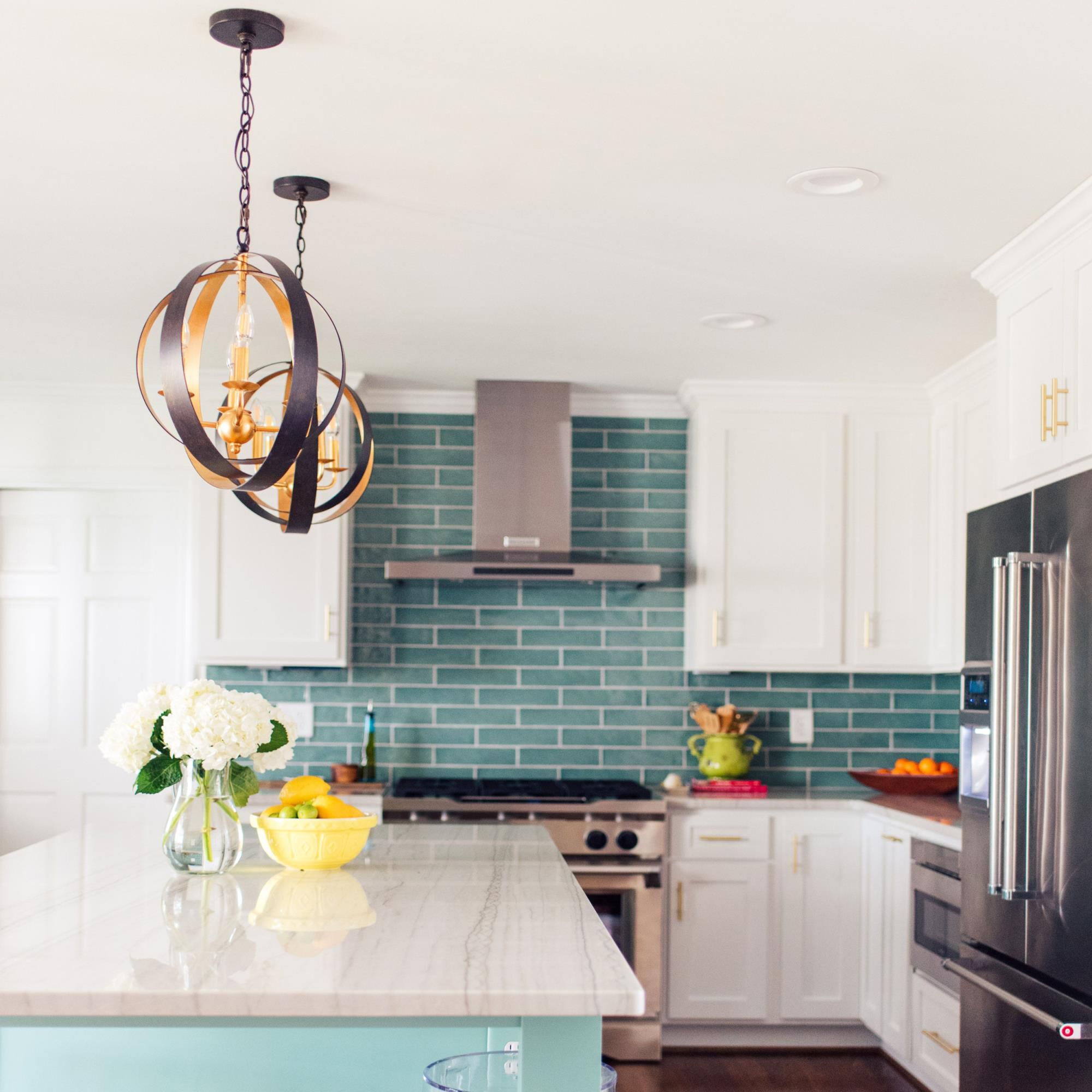 Luna 16 Inch 4 Light Mini Chandelier by Crystorama