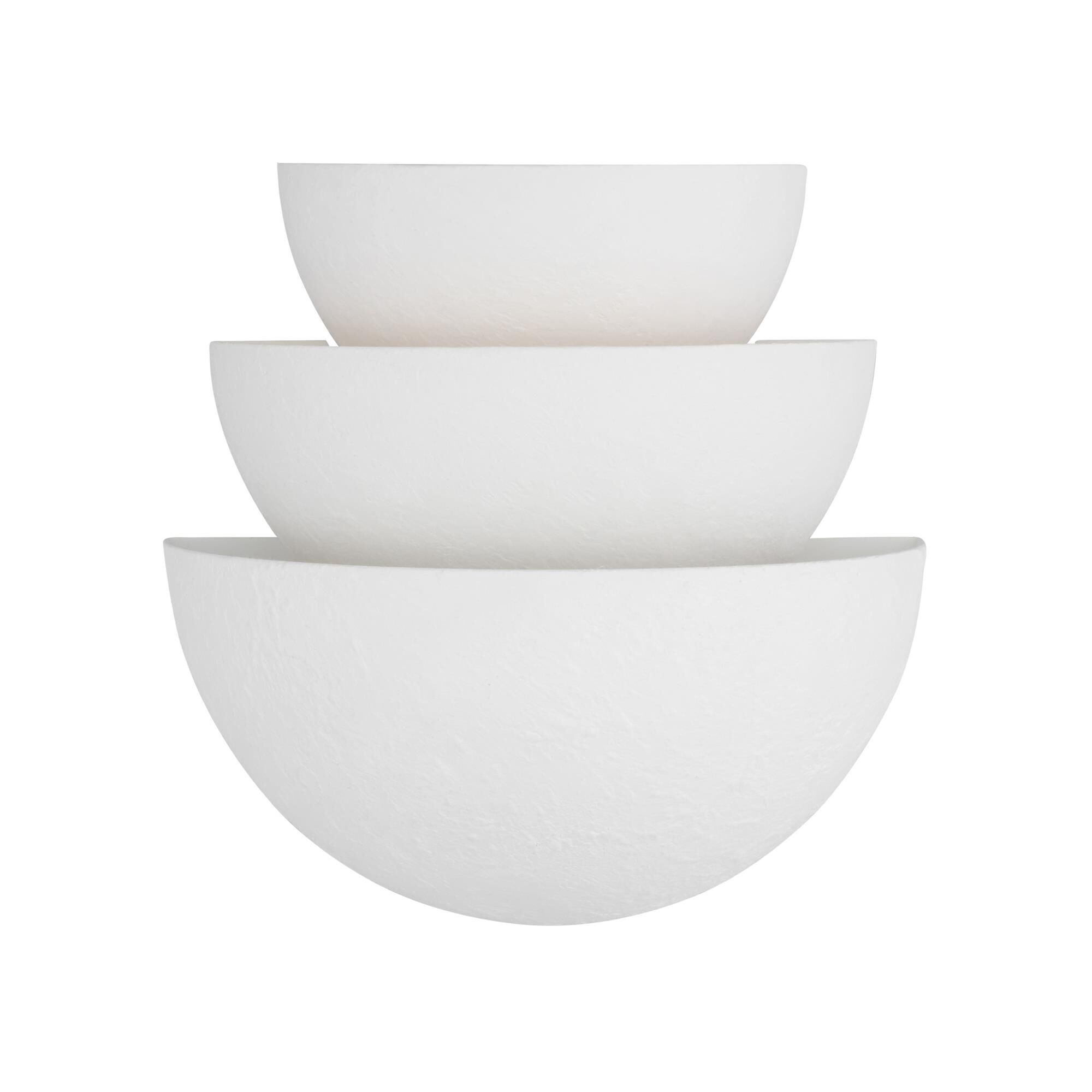 Shown in Cast Plaster finish and Cast Plaster Steel shade