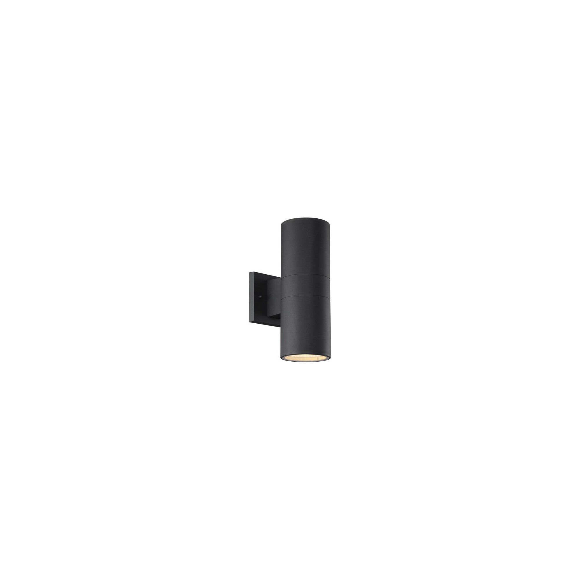 Shown in Textured Matte Black finish and Textured Black glass and Metal shade