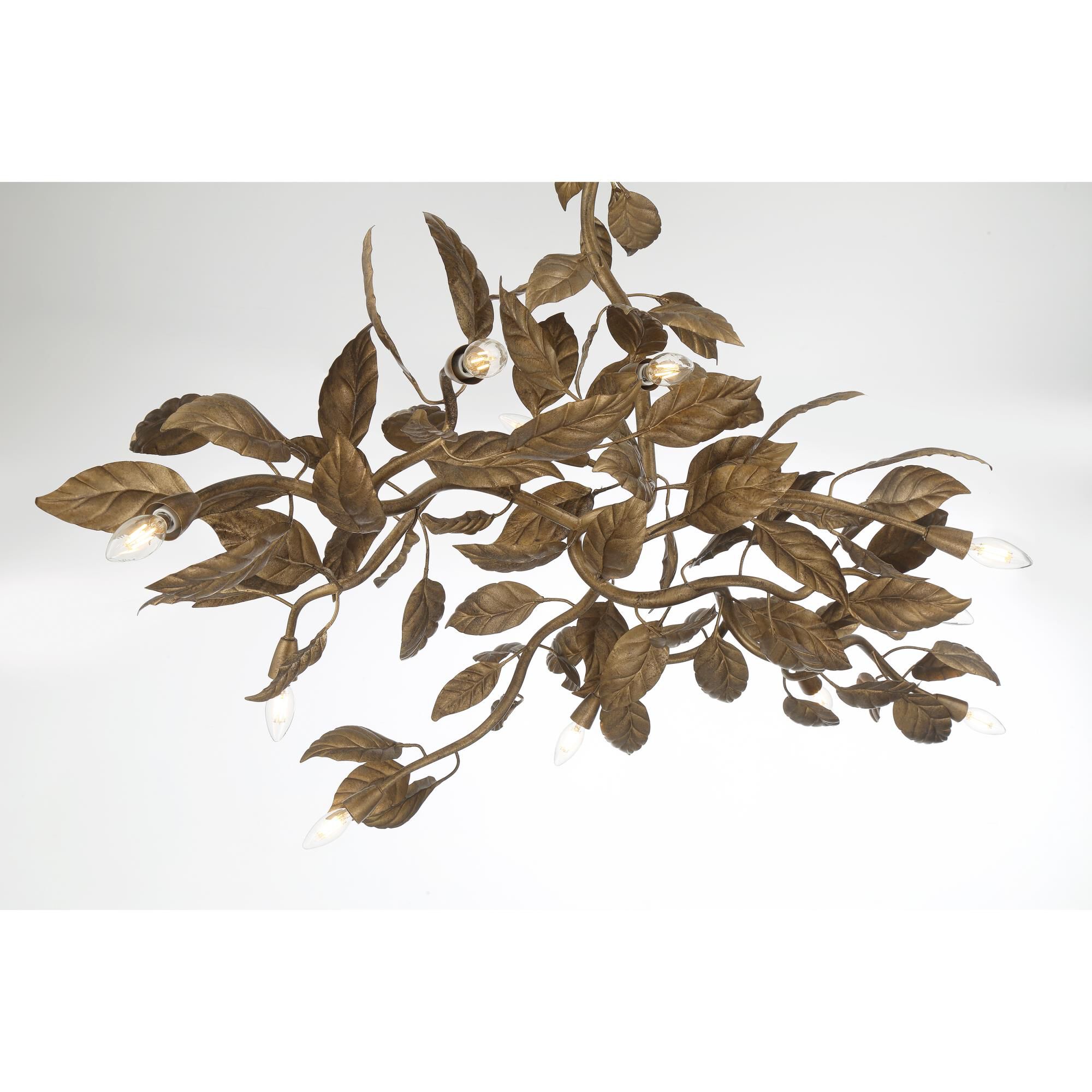 Shown in Weathered Gold finish