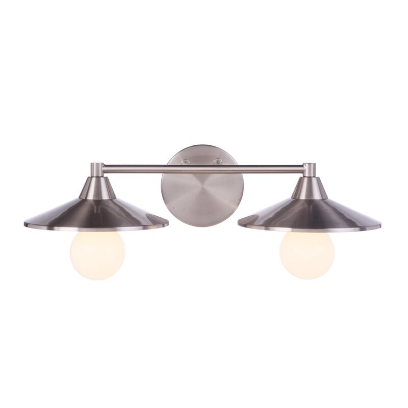 Isaac 19 Inch 2 Light Bath Vanity Light by Craftmade