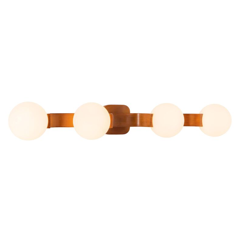 Mark Choi Briar 34 Inch 4 Light Bath Vanity Light by Kuzco