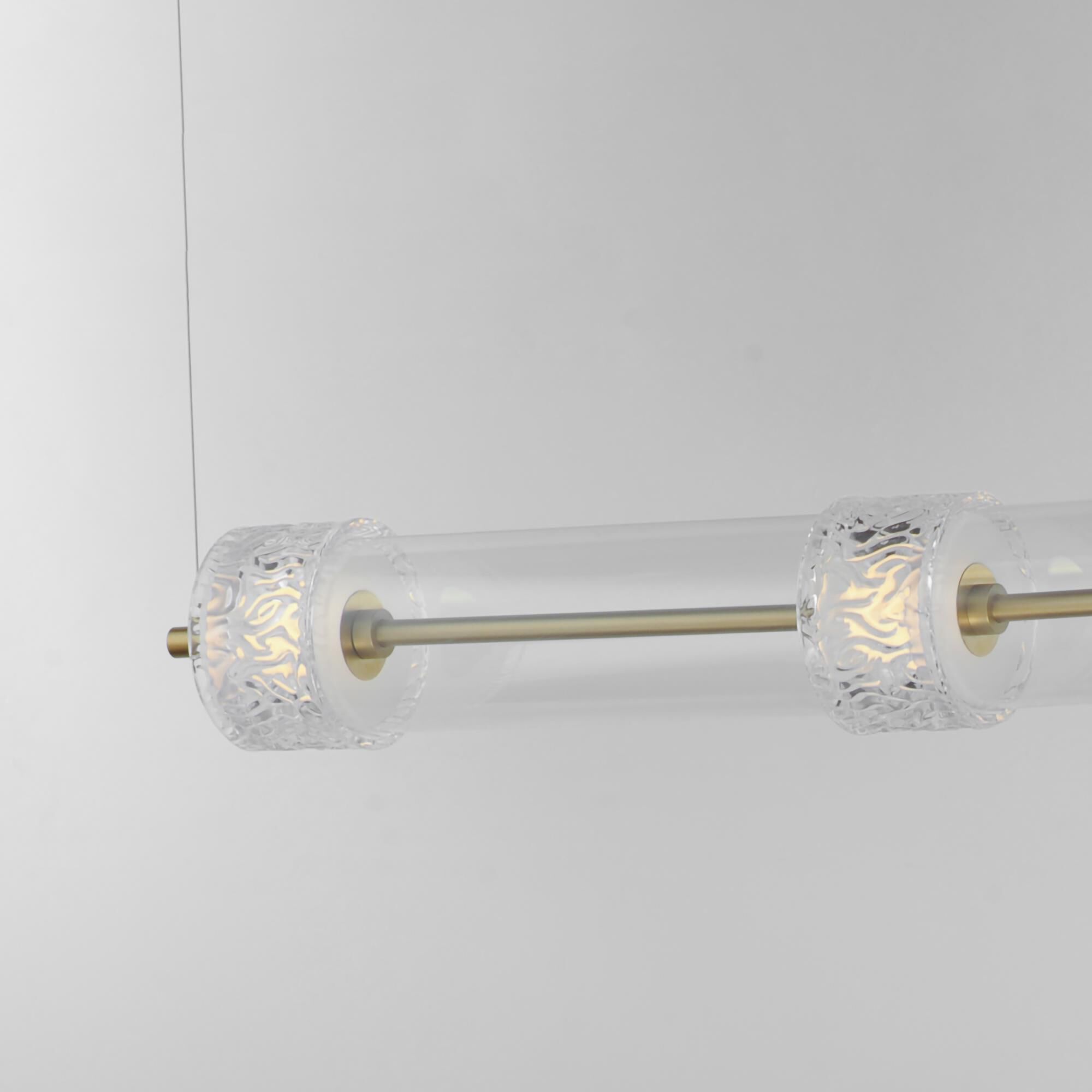 Elysian 58 Inch Linear Suspension Light by ET2 Lighting