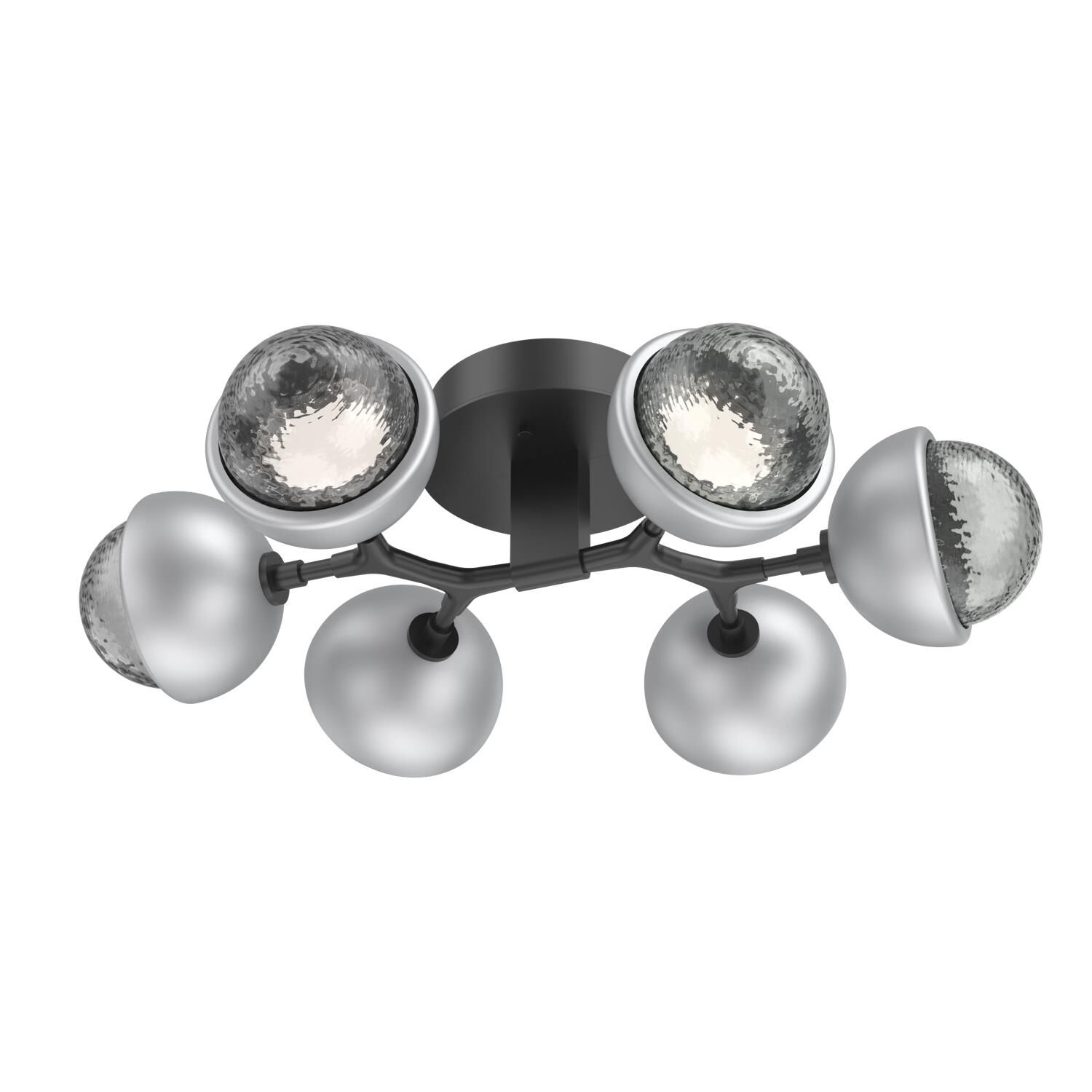 Shown in Matte Black finish and Smoke glass and Classic Silver accent