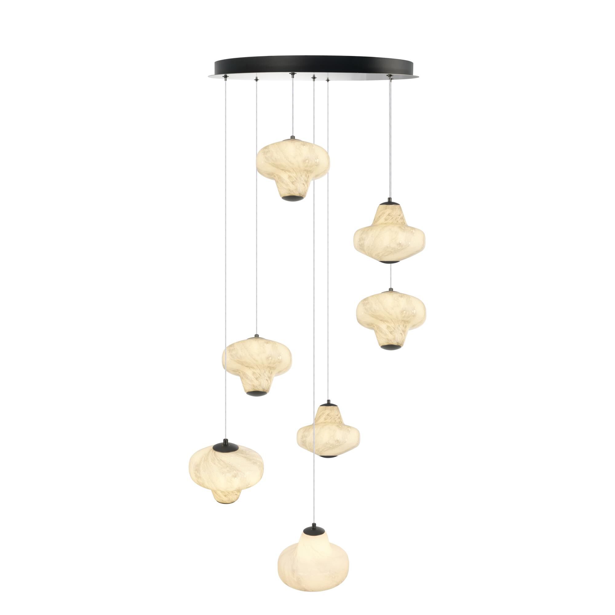 Solara 25 Inch Multi Light Pendant by Artcraft