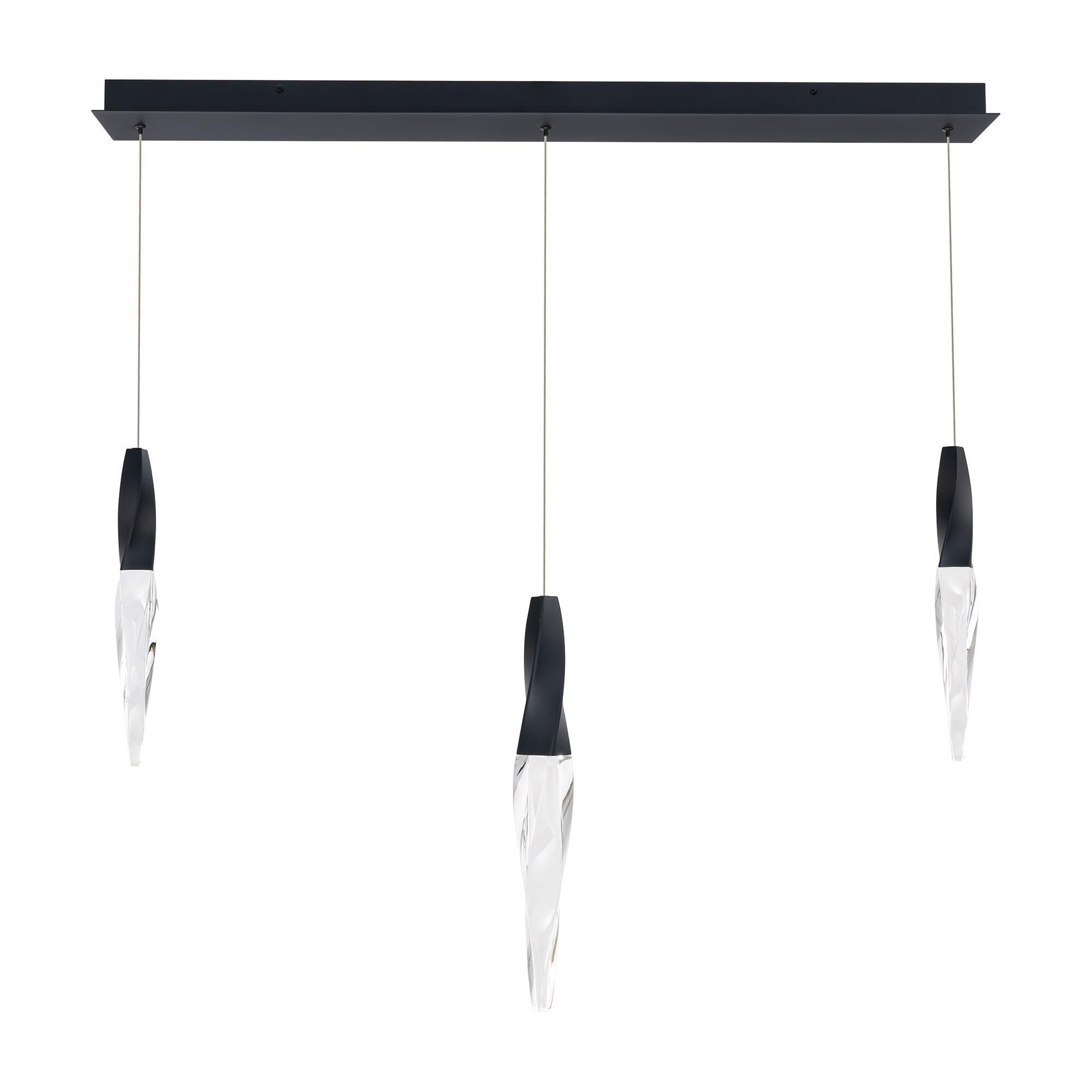 Kindjal Linear Suspension Light by Schonbek Beyond