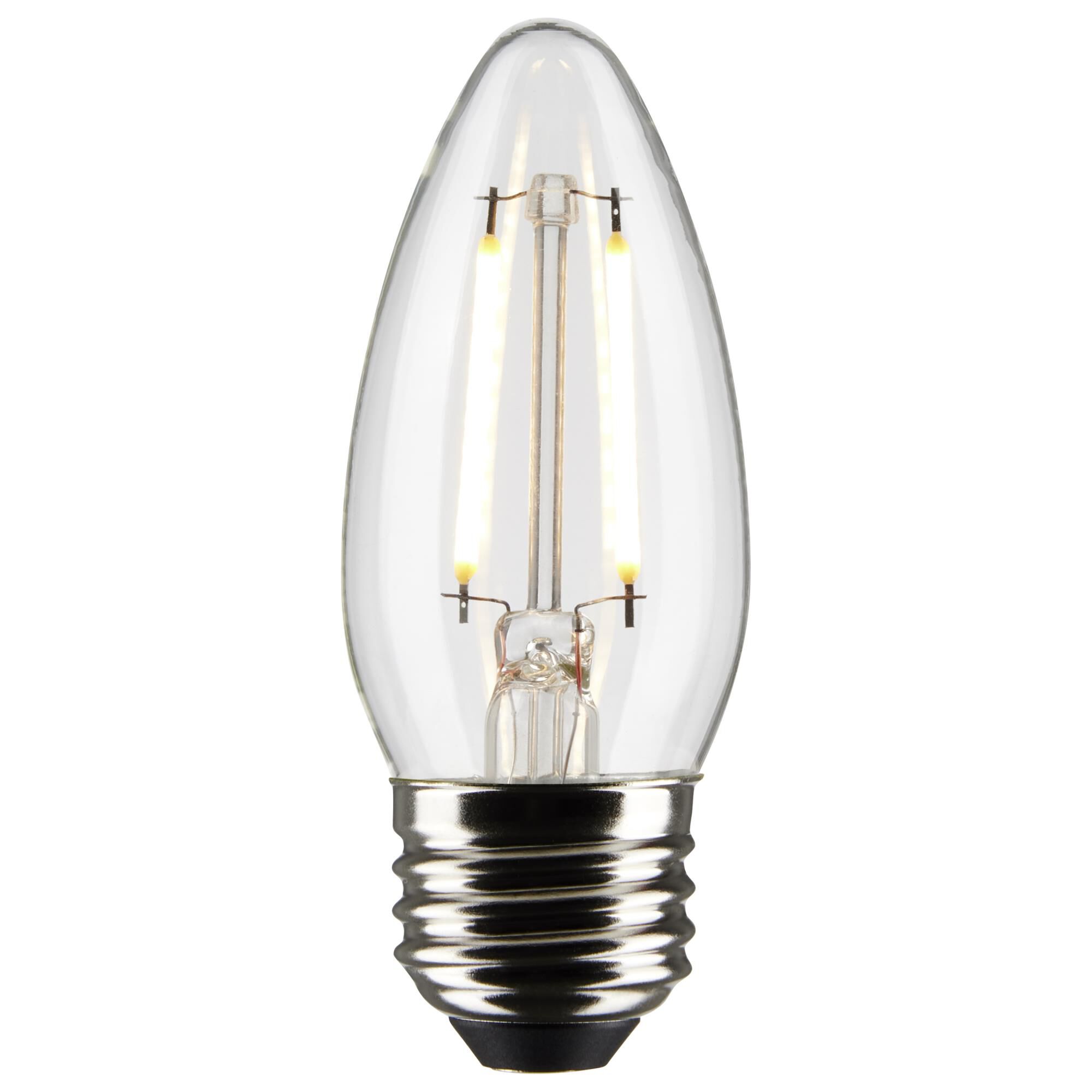 Dimmable 4 Watt 2700K CA10 LED Light Bulb,