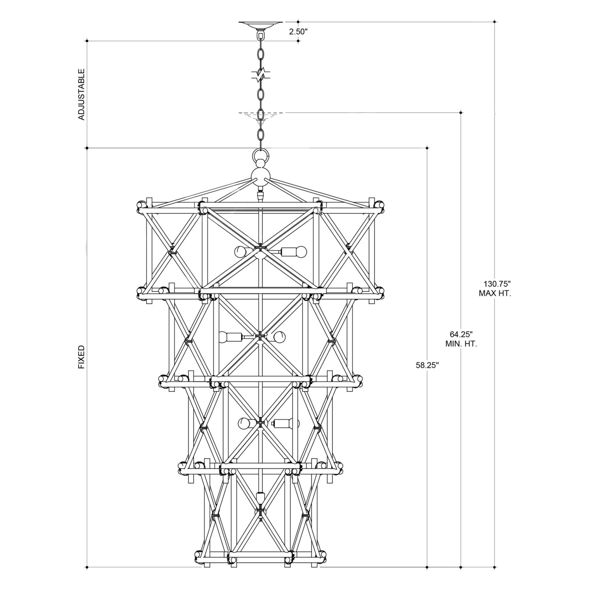 Shown in Natural/New Brass finish
