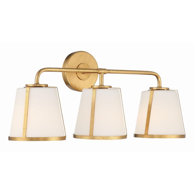 Fulton 23 Inch 3 Light Bath Vanity Light by Crystorama