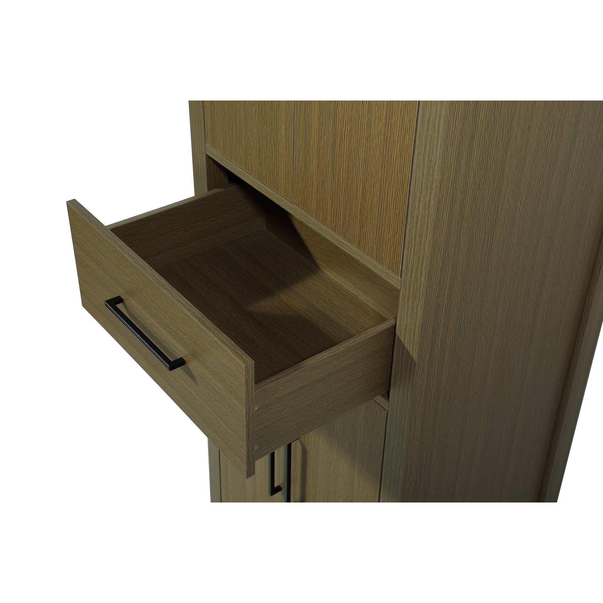 Shown in Chestnut Brown finish