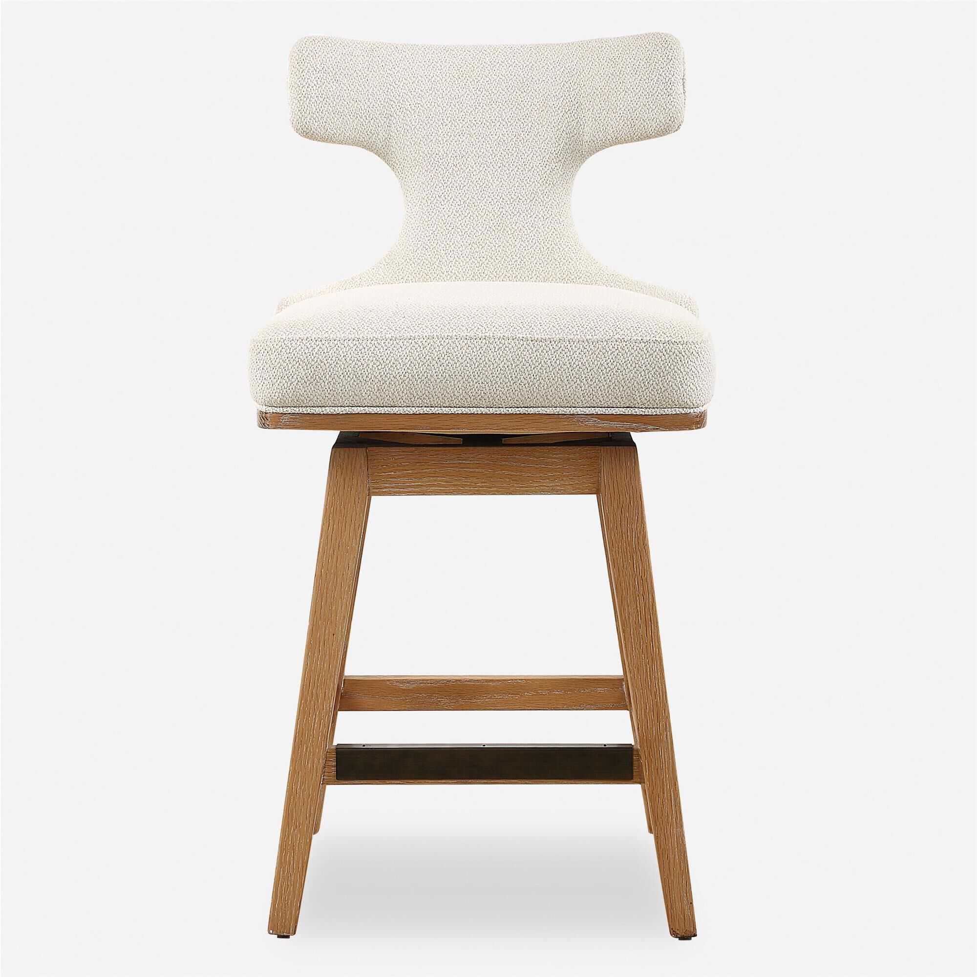 Shown in Off-White Fabiric finish