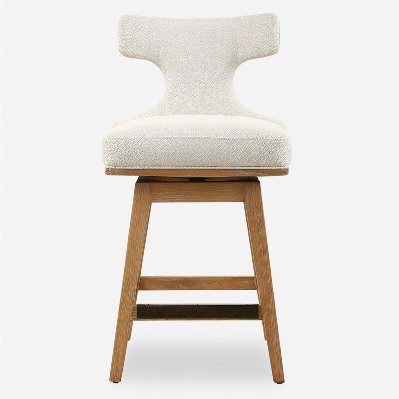 Jim Parsons Klismos 38 Inch Stool by Uttermost