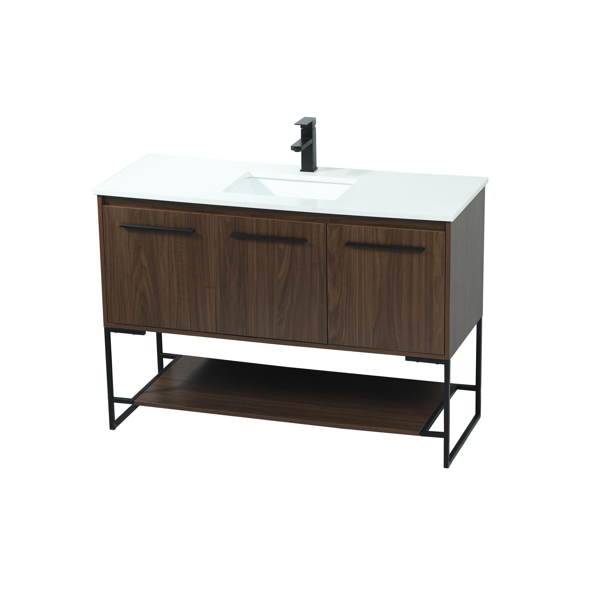 Shown in Walnut finish