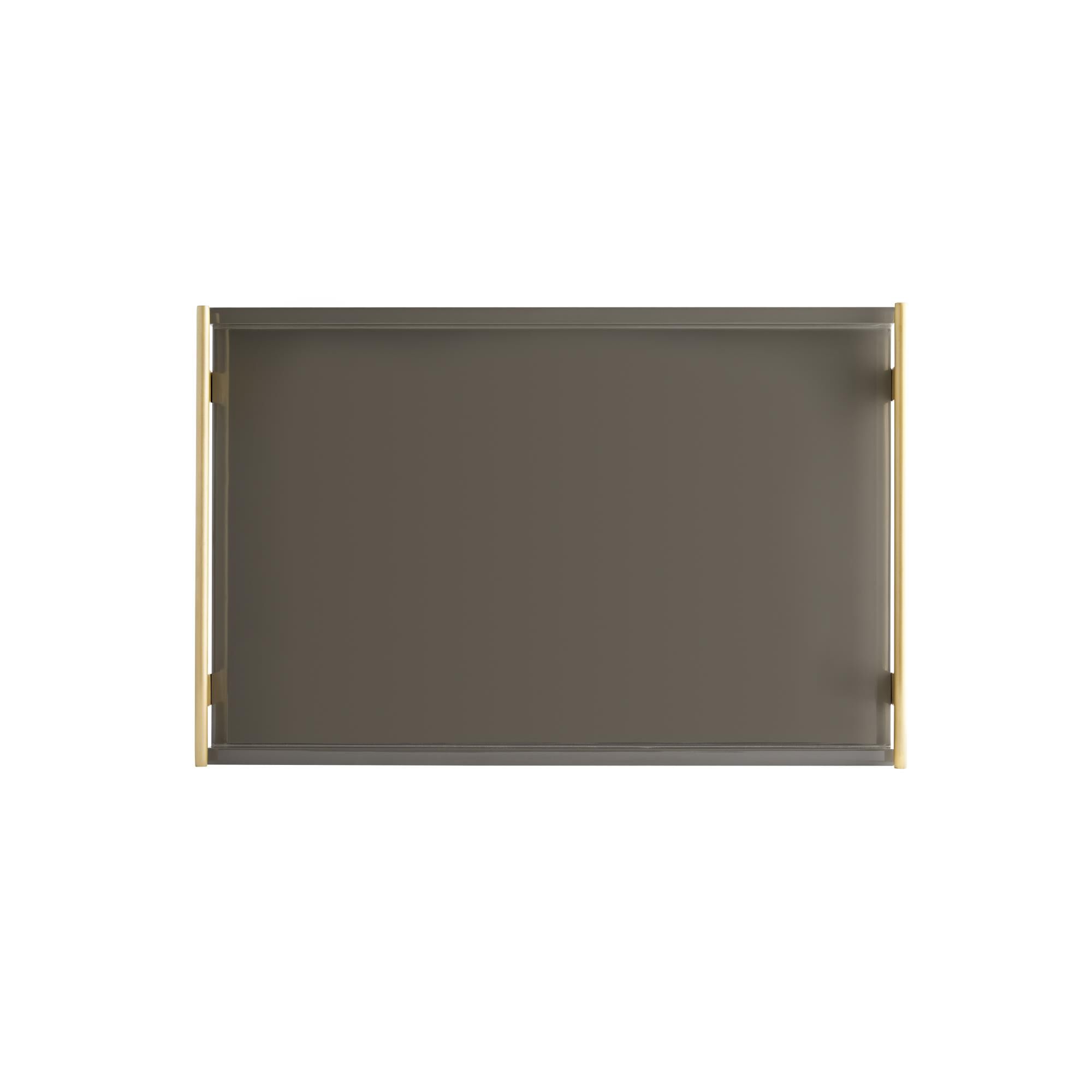 Shown in Gray Lacquer finish