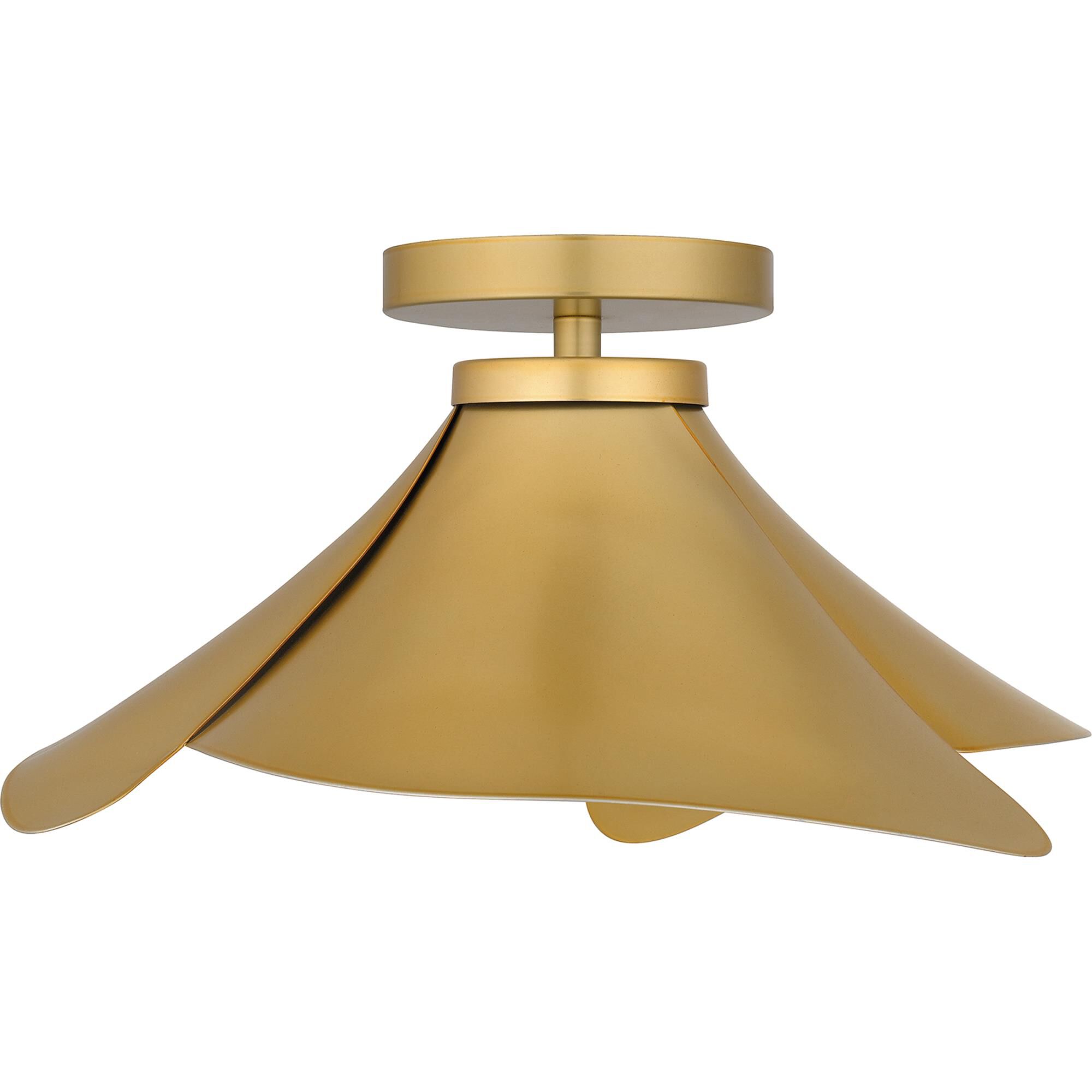Shown in Light Gold finish and Metal shade