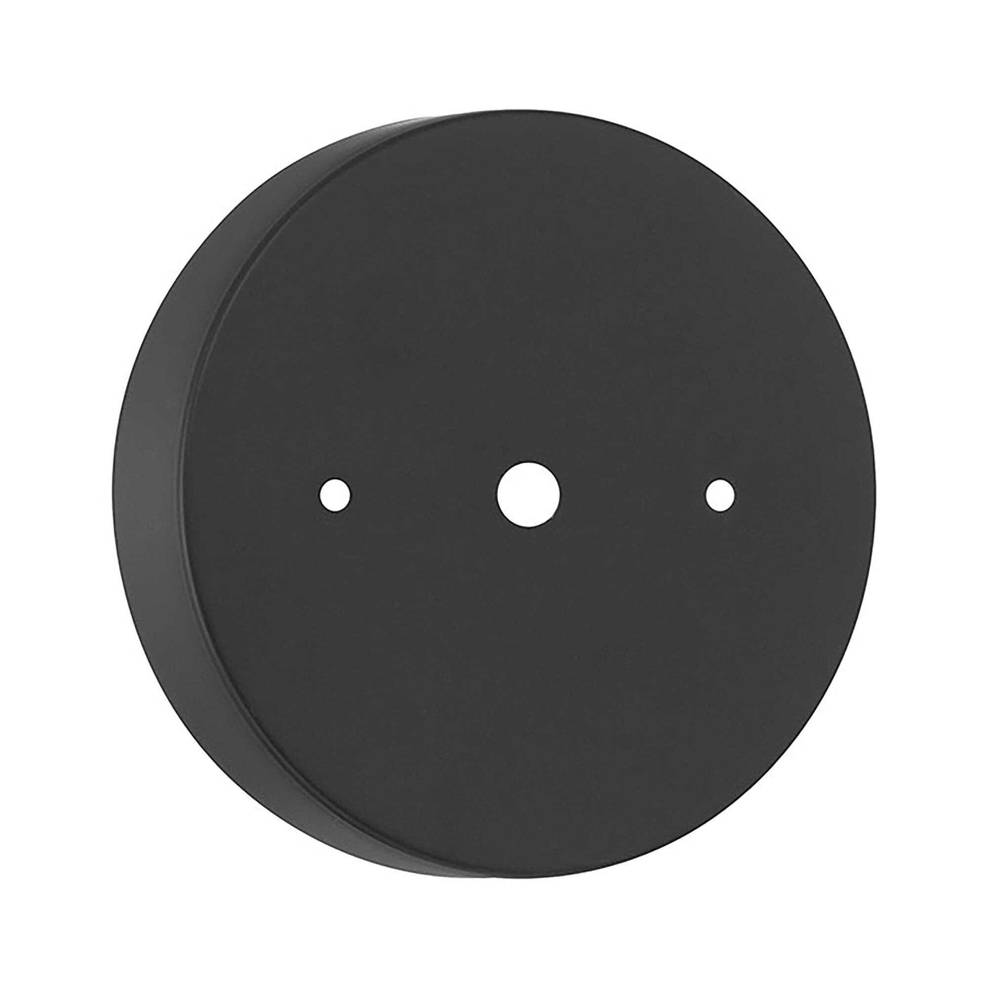 Shown in Matte Black finish and White Frosted glass