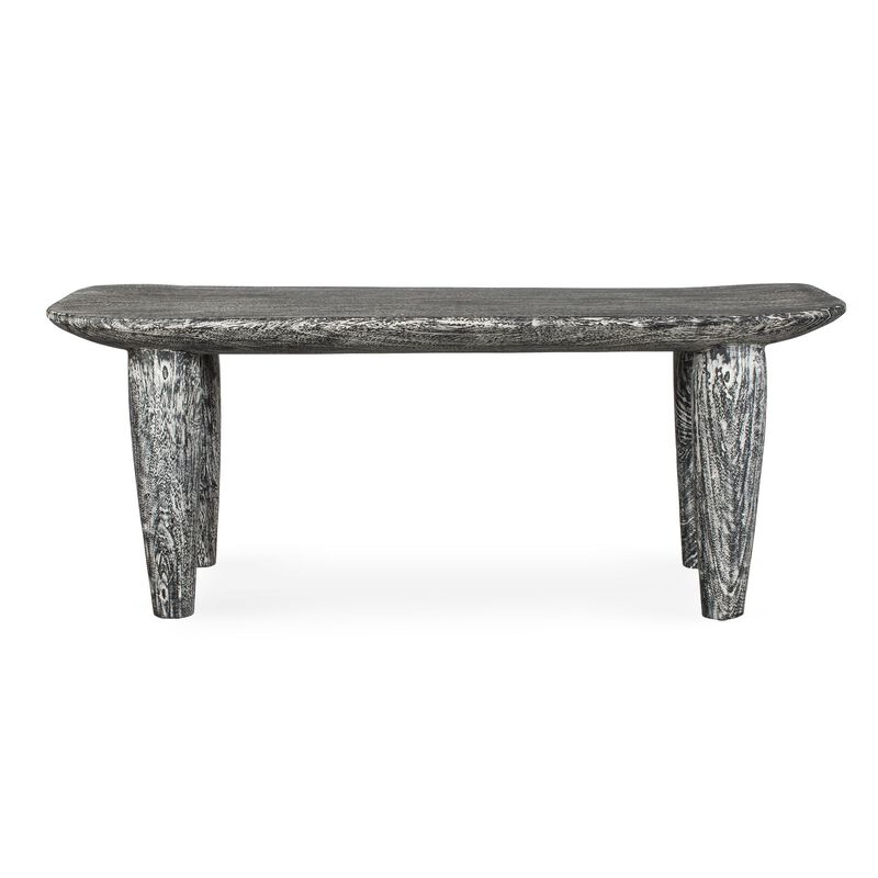 Fade To Black 48 Inch Bench by Uttermost