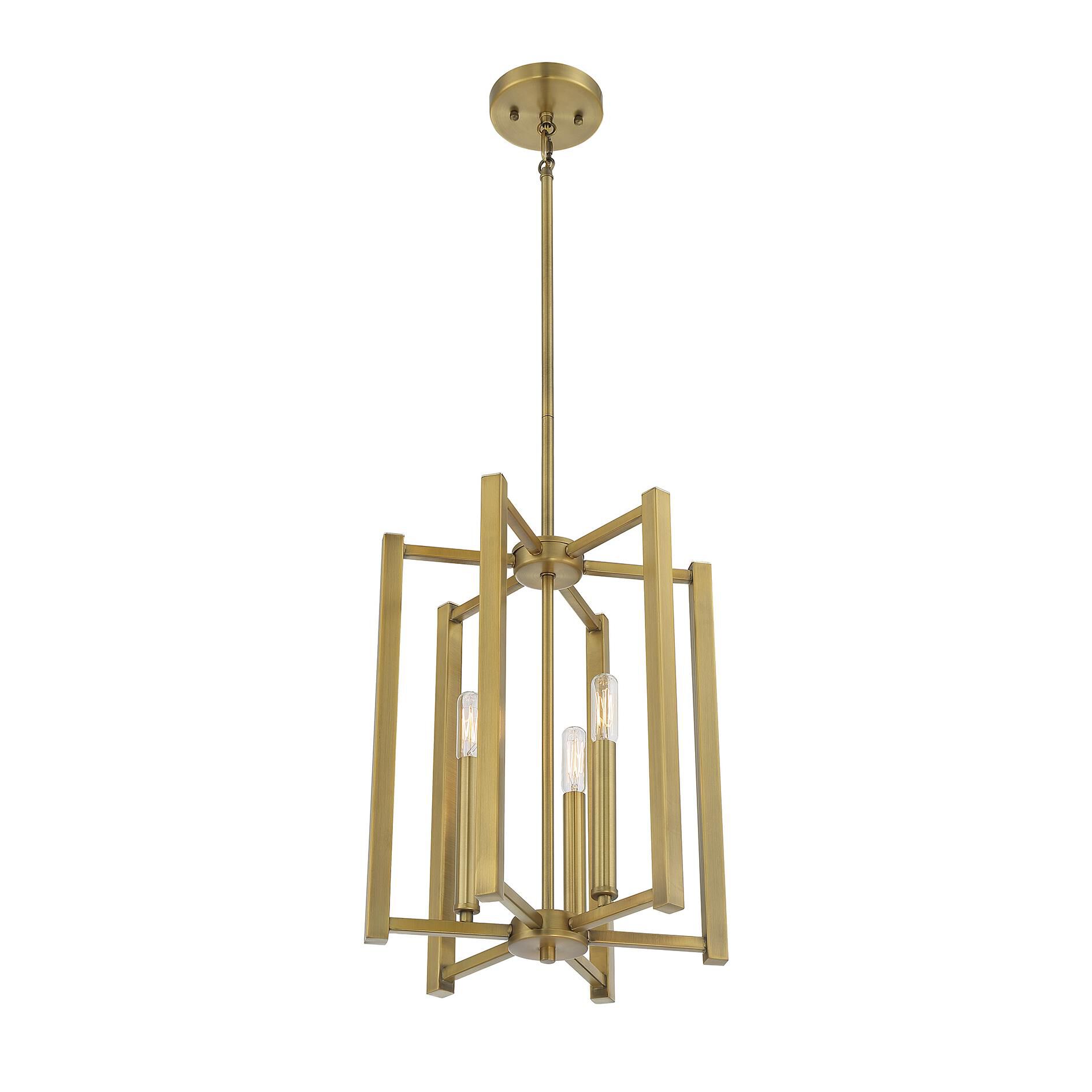 Shown in Warm Brass finish