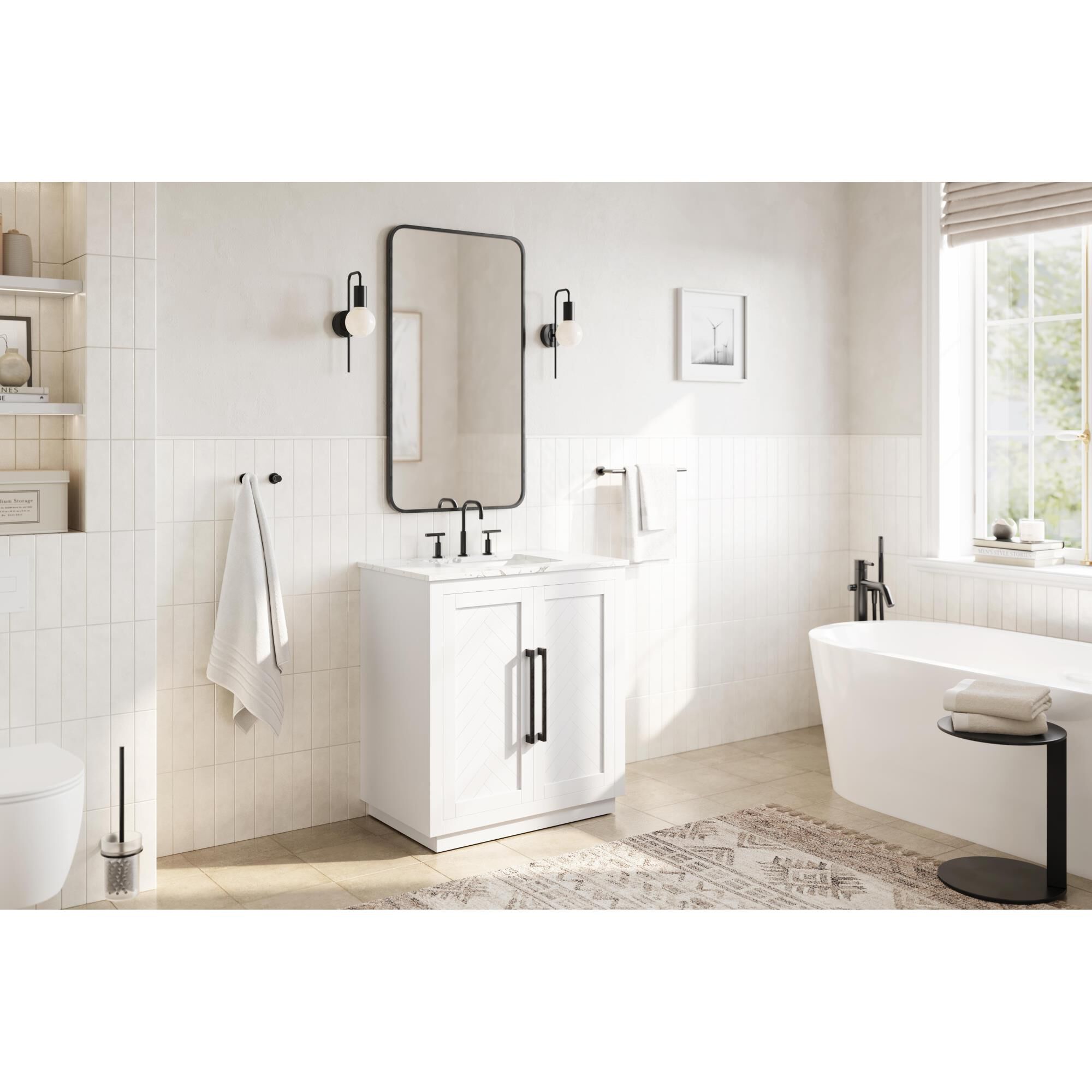 Chase 30 Inch Bath Vanity by Elegant Dcor