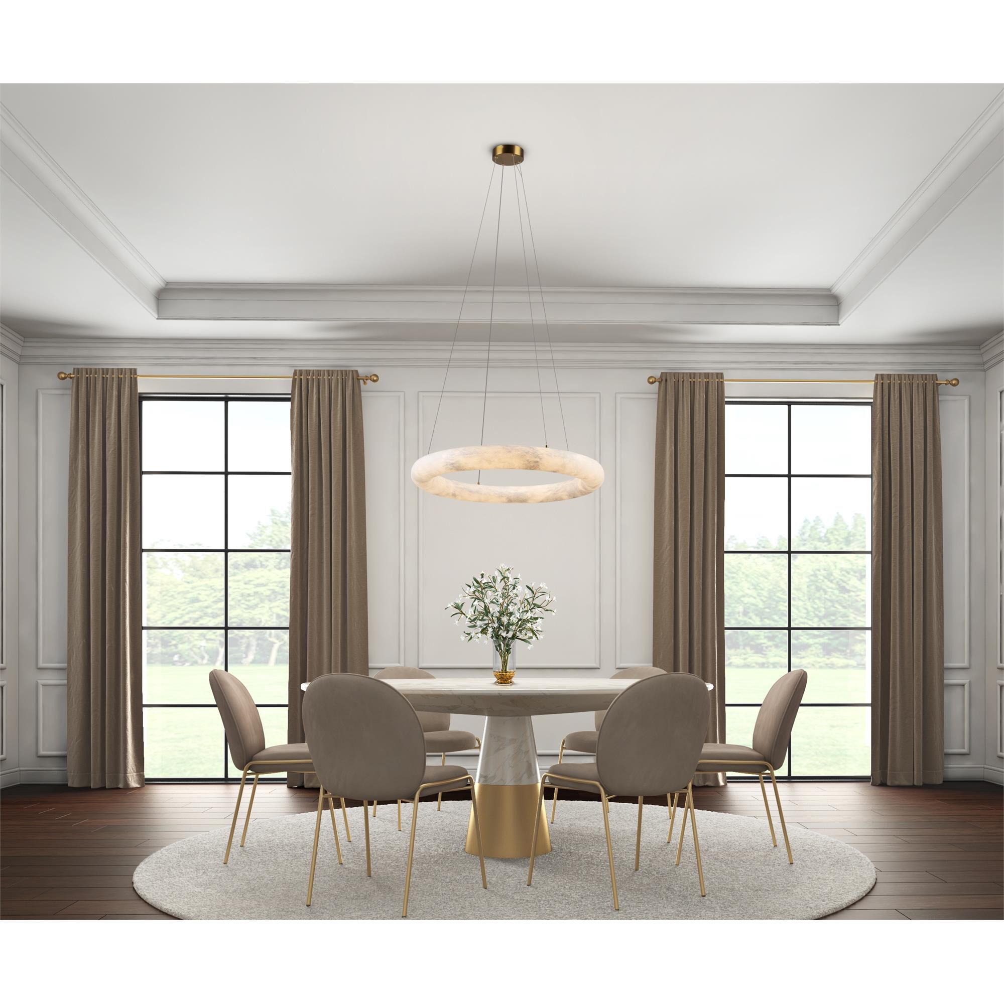 Camila 27 Inch Chandelier,