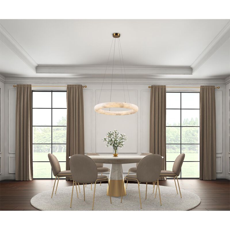 Camila 27 Inch Chandelier by Artcraft