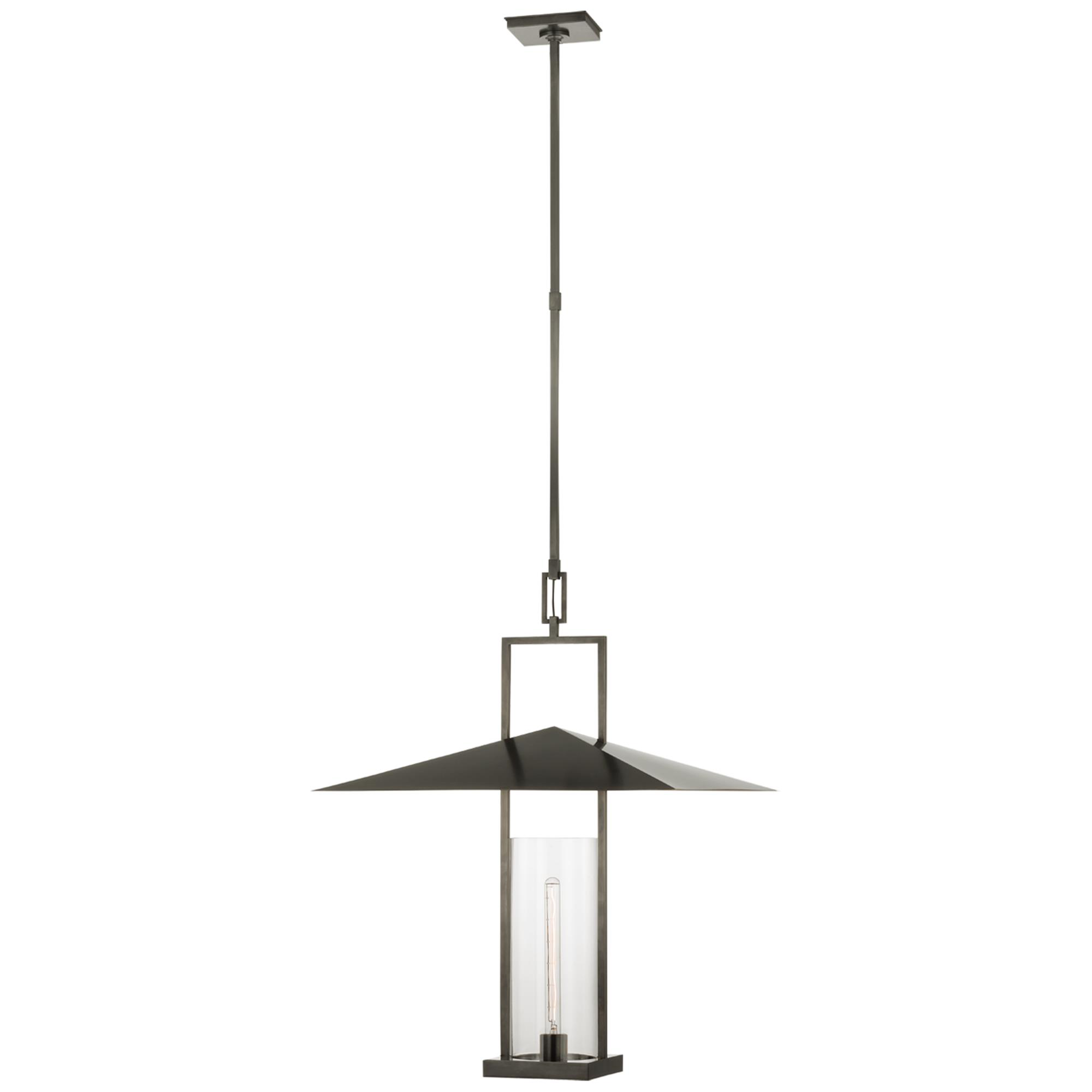 Shown in Bronze And Antique-Burnished Brass finish