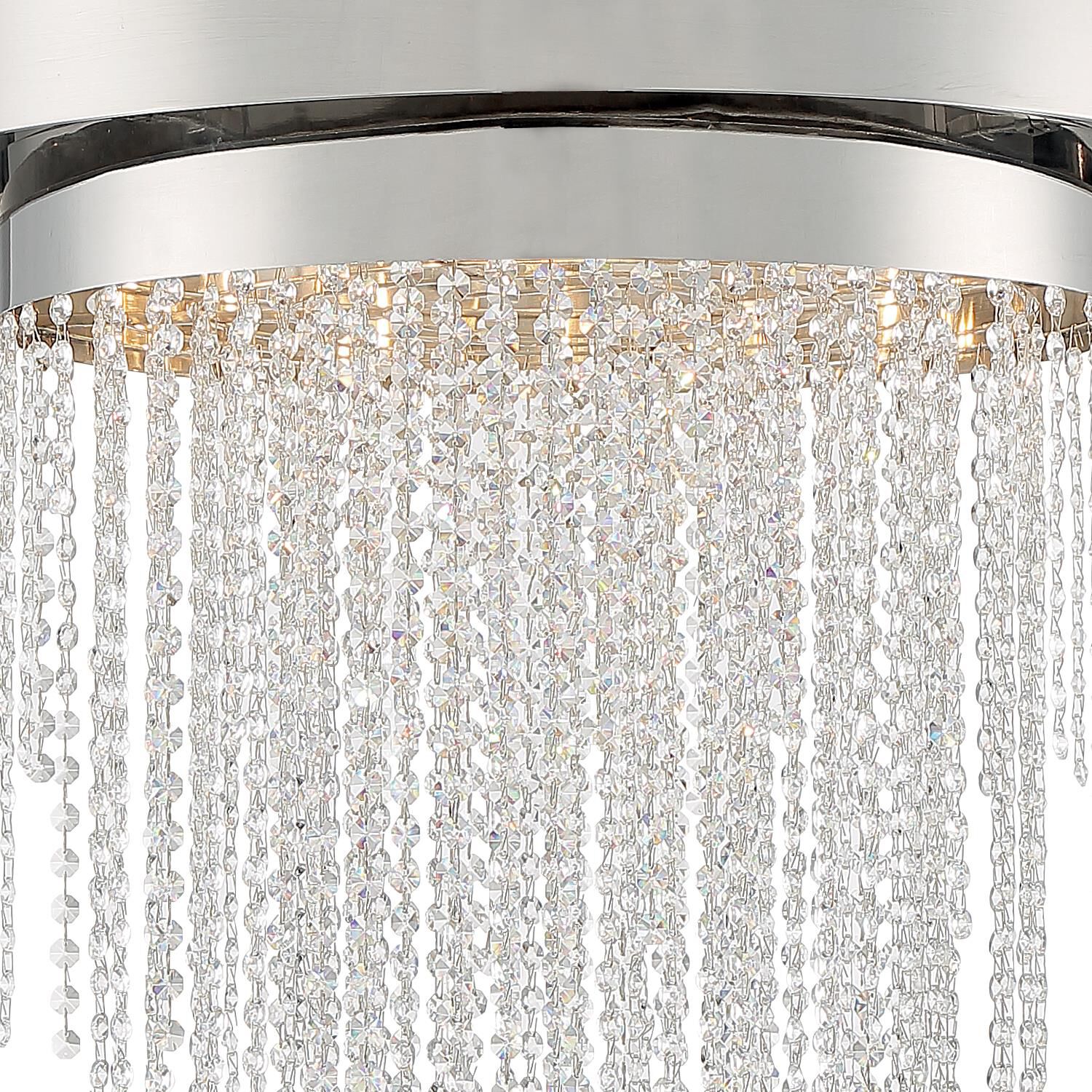 Clarksen 26 Inch 6 Light Chandelier by Crystorama