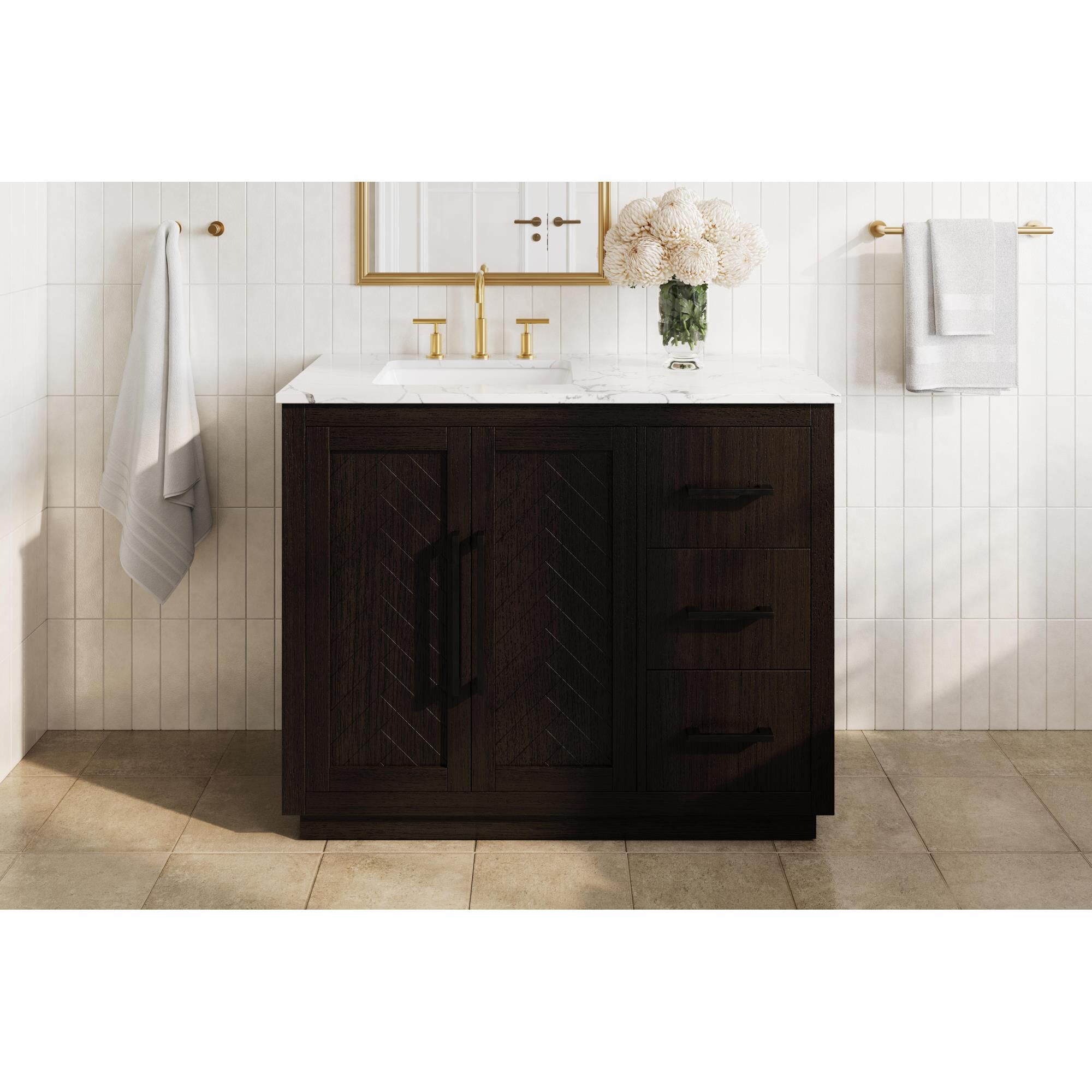Chase 42 Inch Bath Vanity by Elegant Dcor
