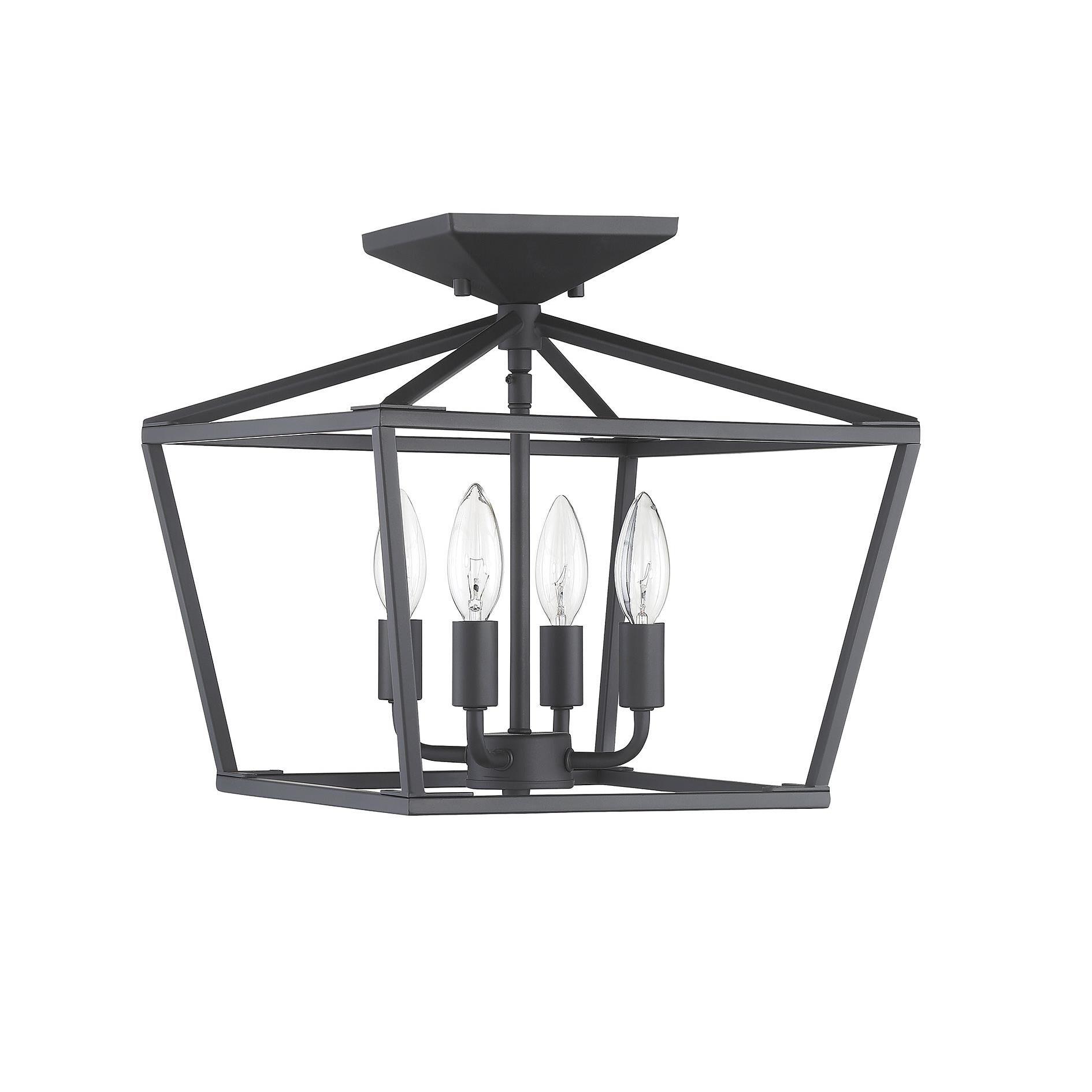 Townsend 13 Inch 4 Light Semi Flush Mount by Savoy House
