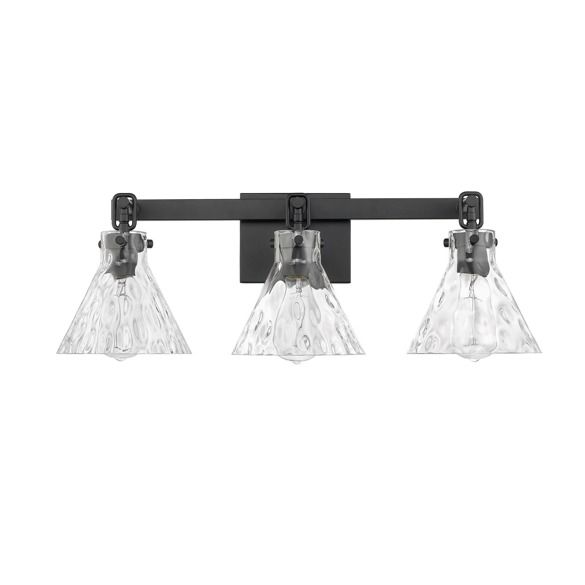 Shown in Matte Black finish and Clear Water glass