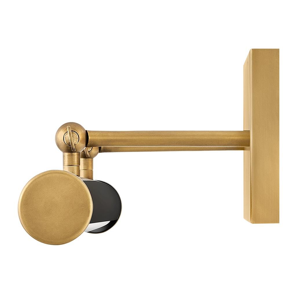 Shown in Heritage Brass finish and Acrylic Lens glass