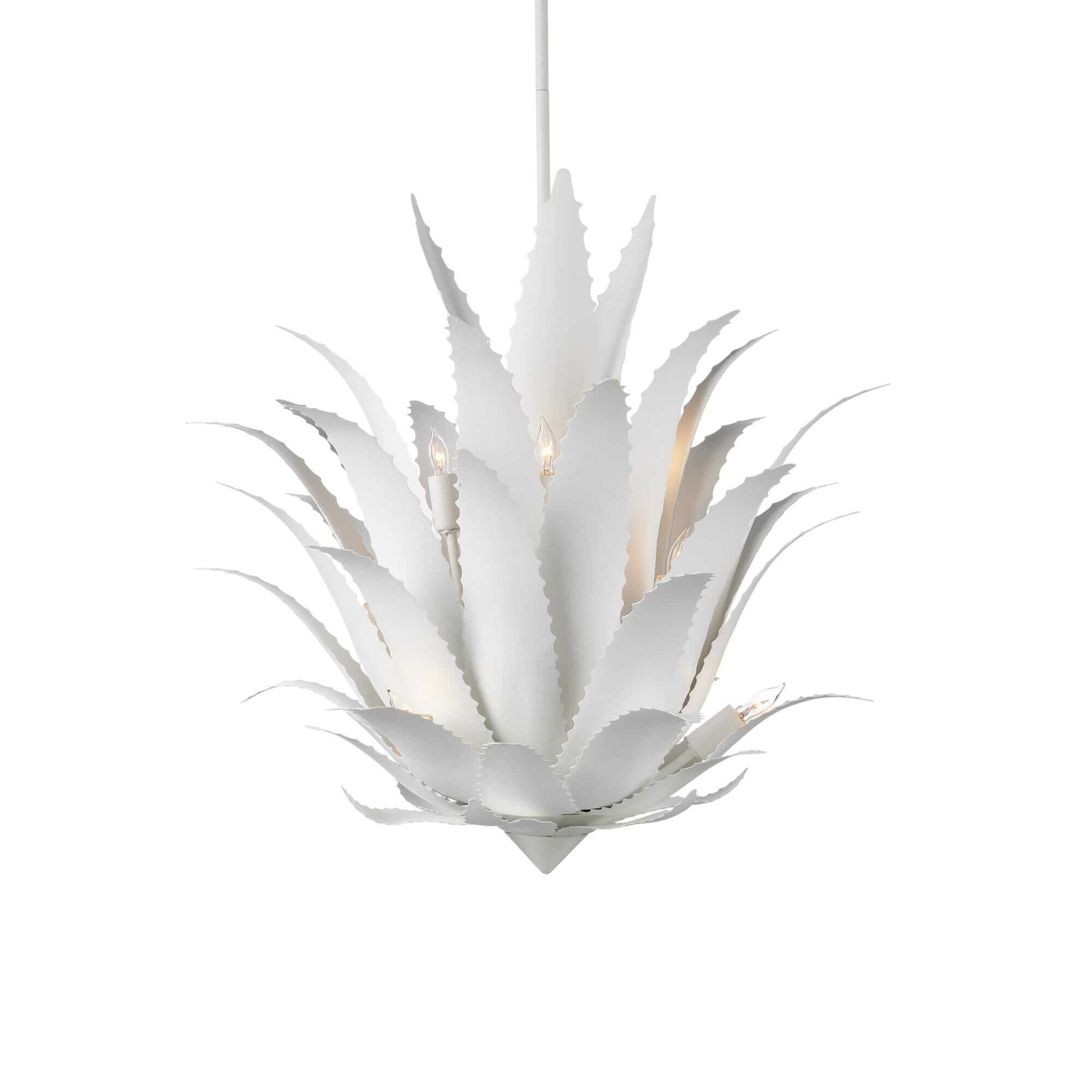 Agave 27 Inch Chandelier by Currey and Company