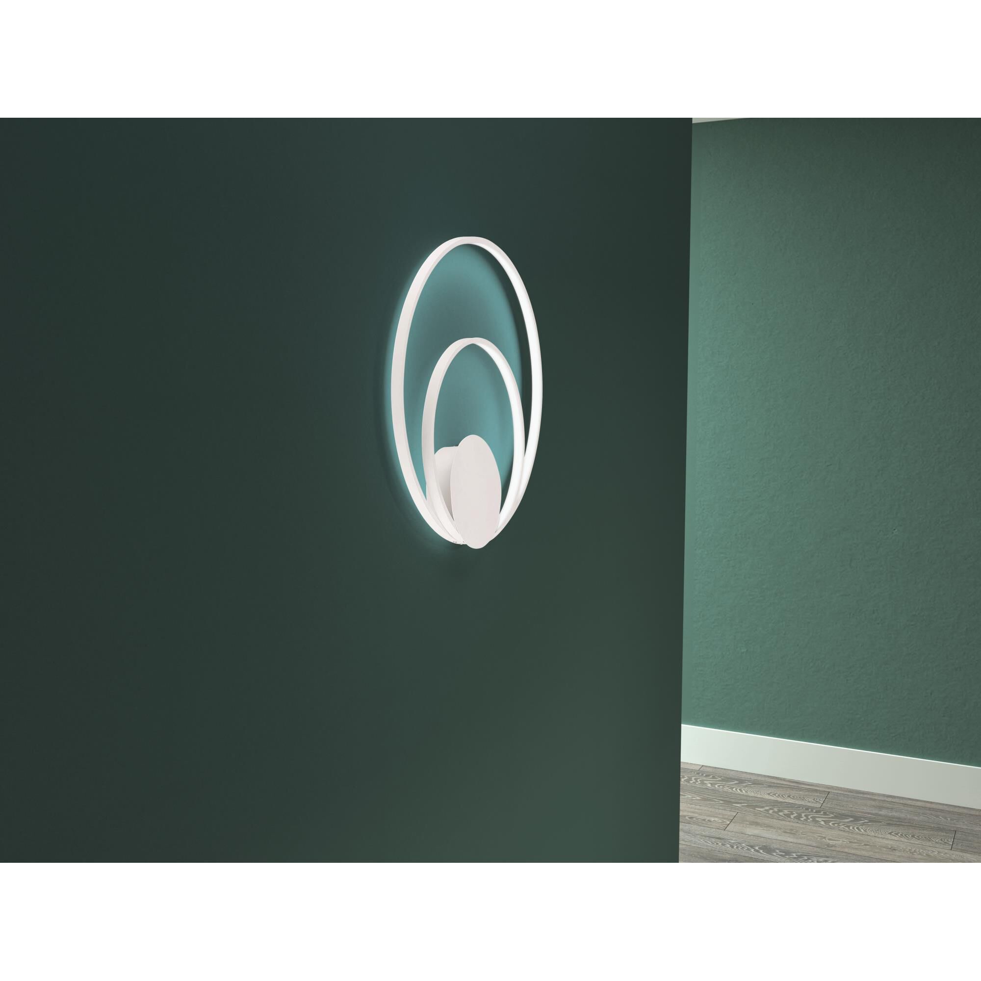 Shown in White finish