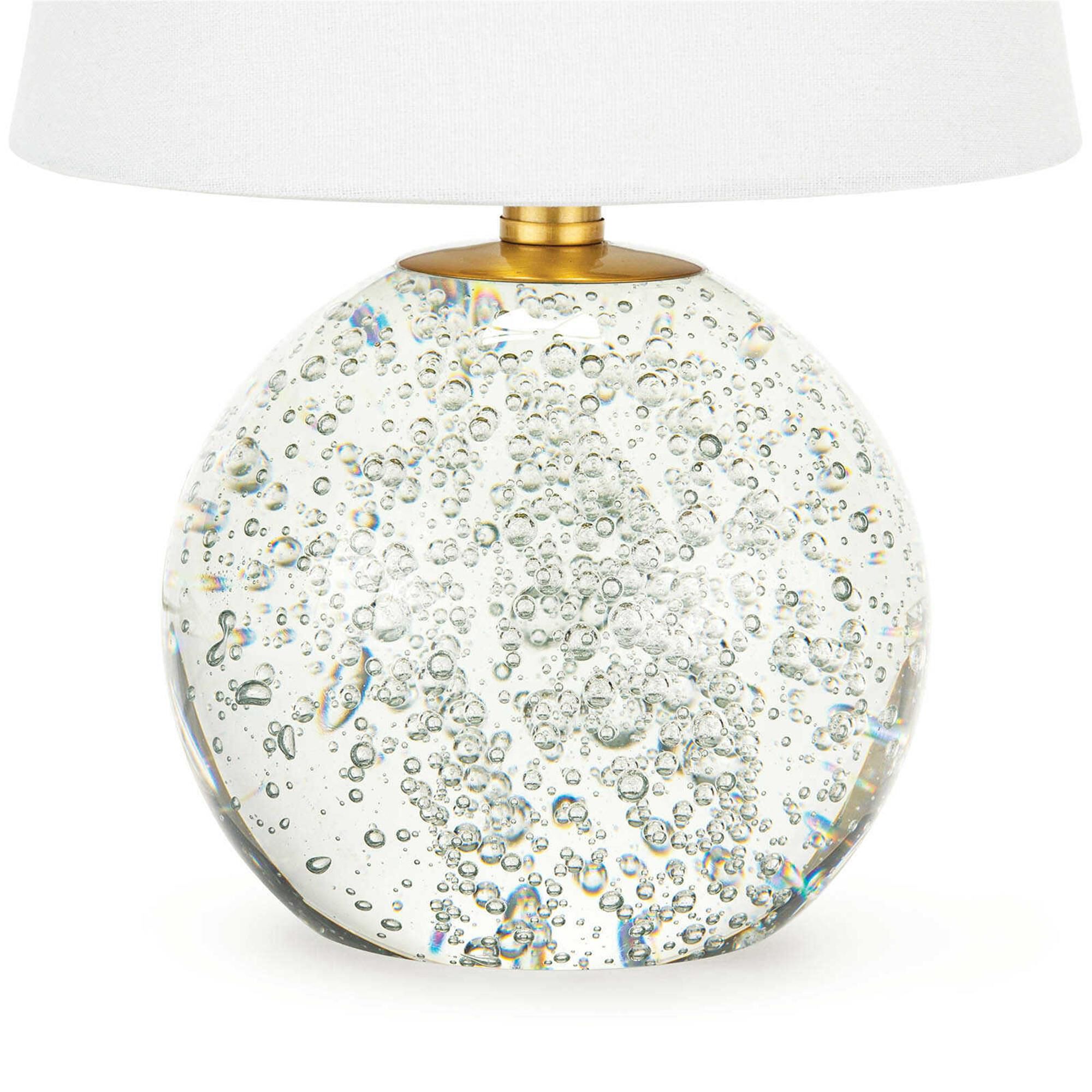 Shown in Clear finish and Linen shade