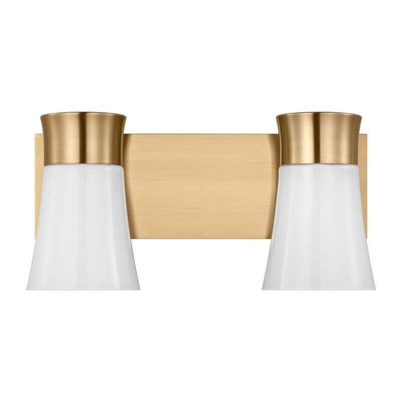 Drew & Jonathan Roy 14 Inch 2 Light Bath Vanity Light by Visual Comfort Studio