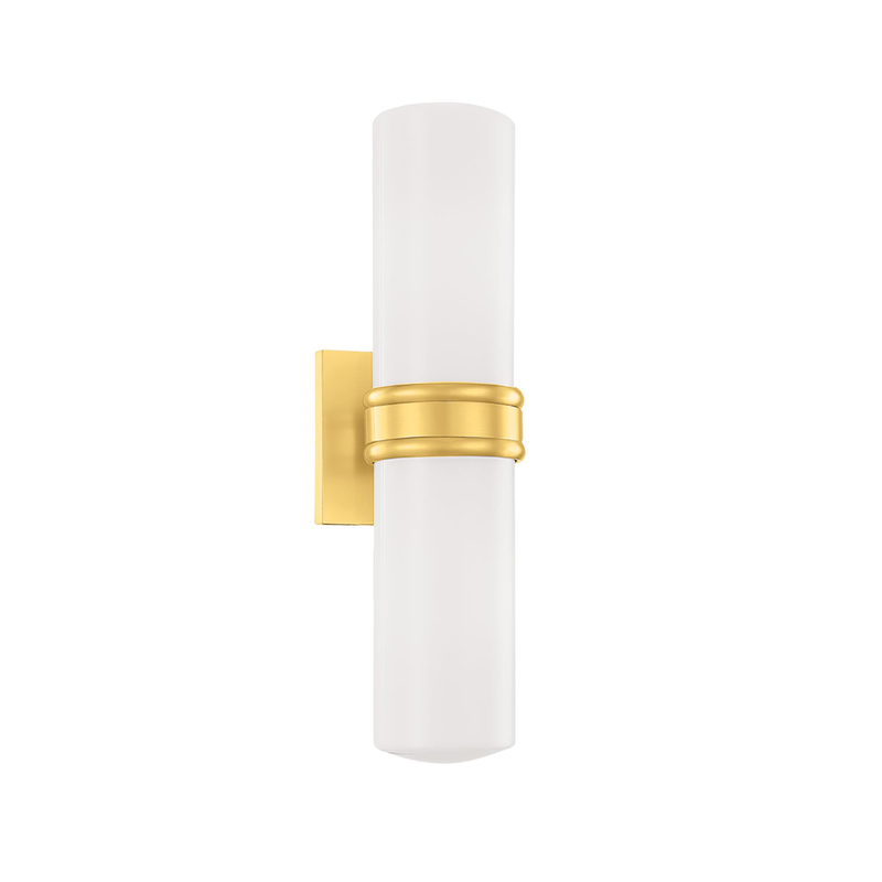 Natalie Medium 2 Light Wall Sconce by Mitzi