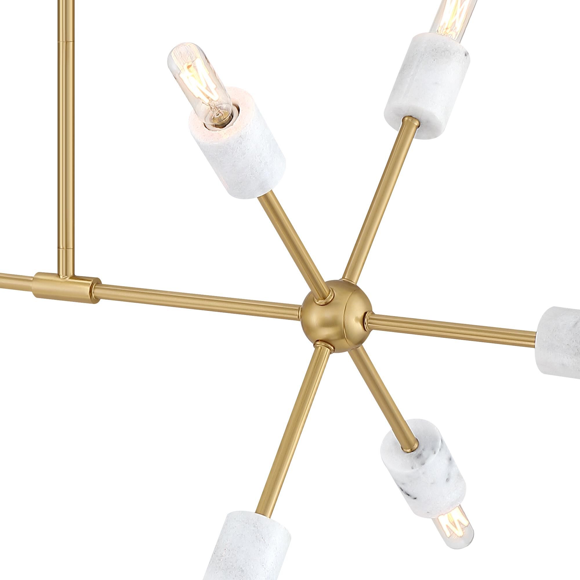 Star Dust 35 Inch Linear Suspension Light by Designers Fountain