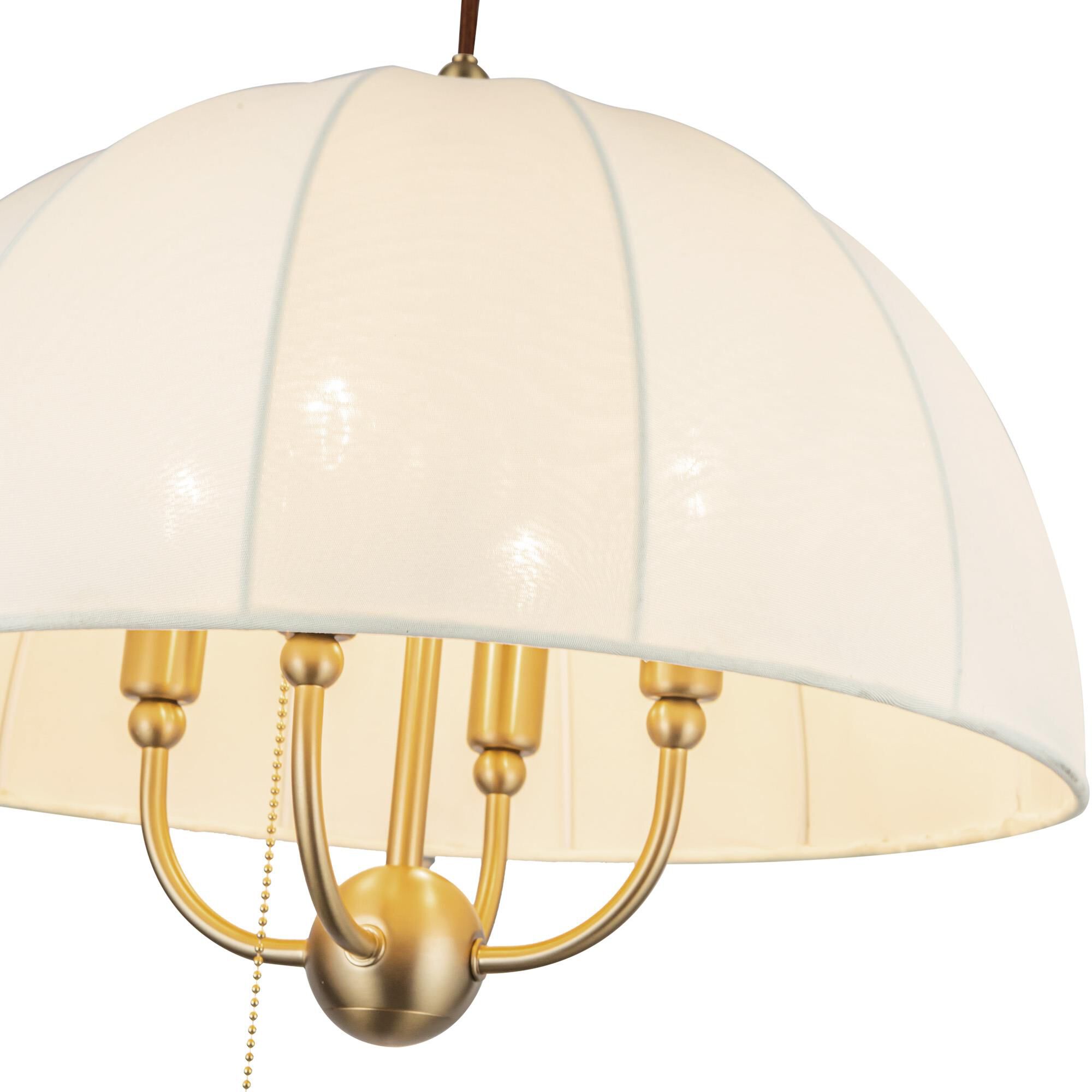 Shown in Brushed Gold finish and Spandex shade