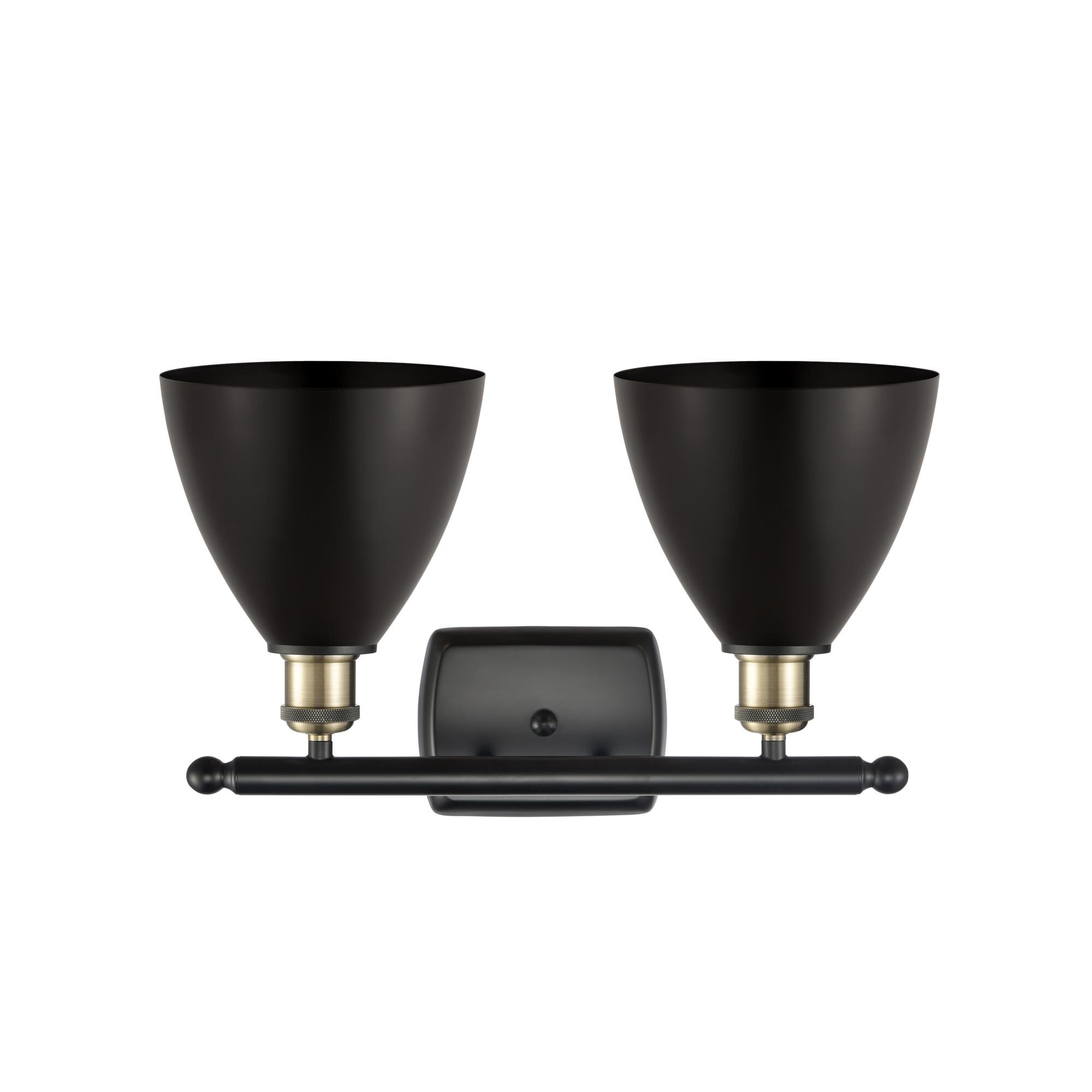Bruno Marashlian Ballston Dome 17 Inch 2 Light Bath Vanity Light by Innovations Lighting