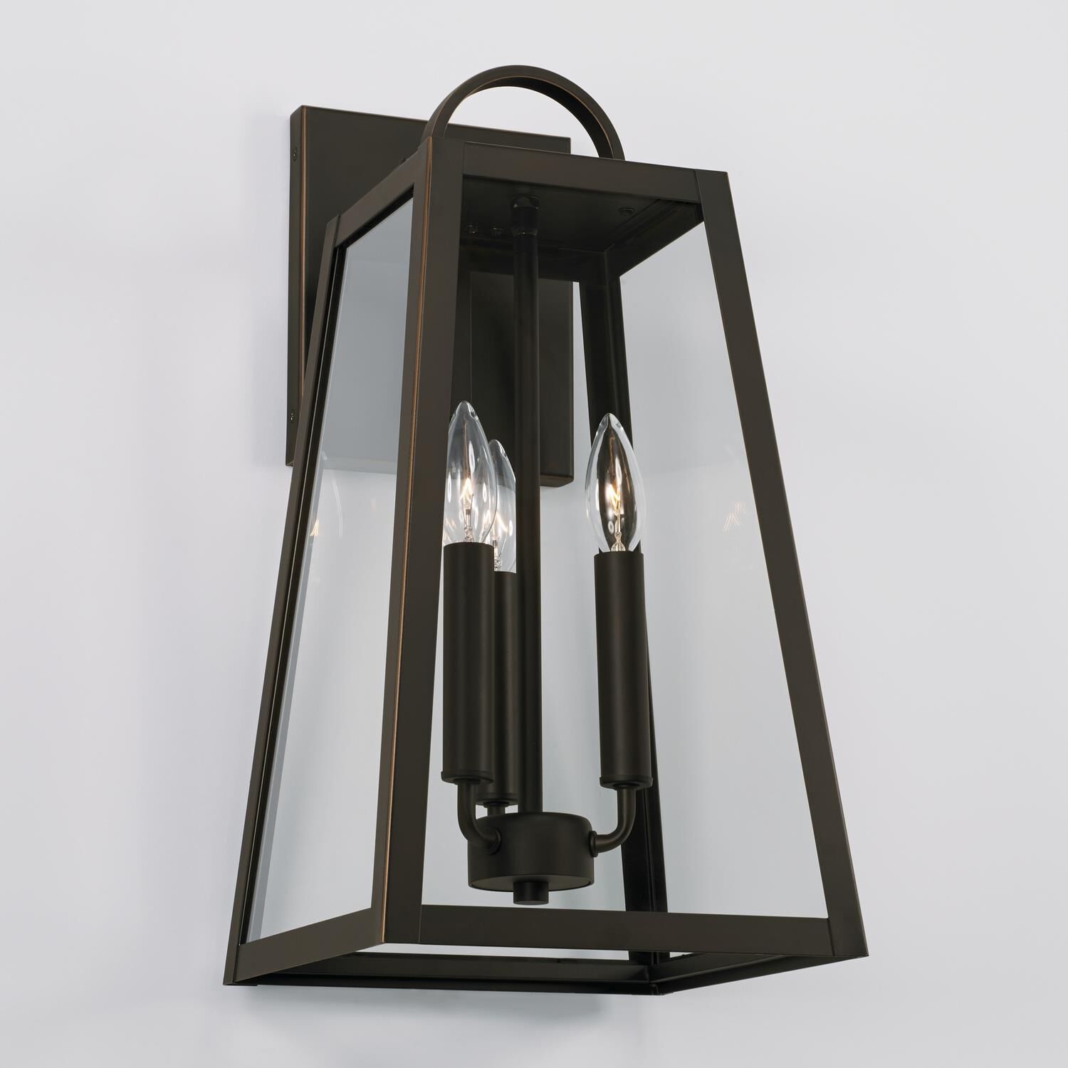 Leighton 19 Inch Tall 3 Light Outdoor Wall Light by Capital Lighting Fixture Company