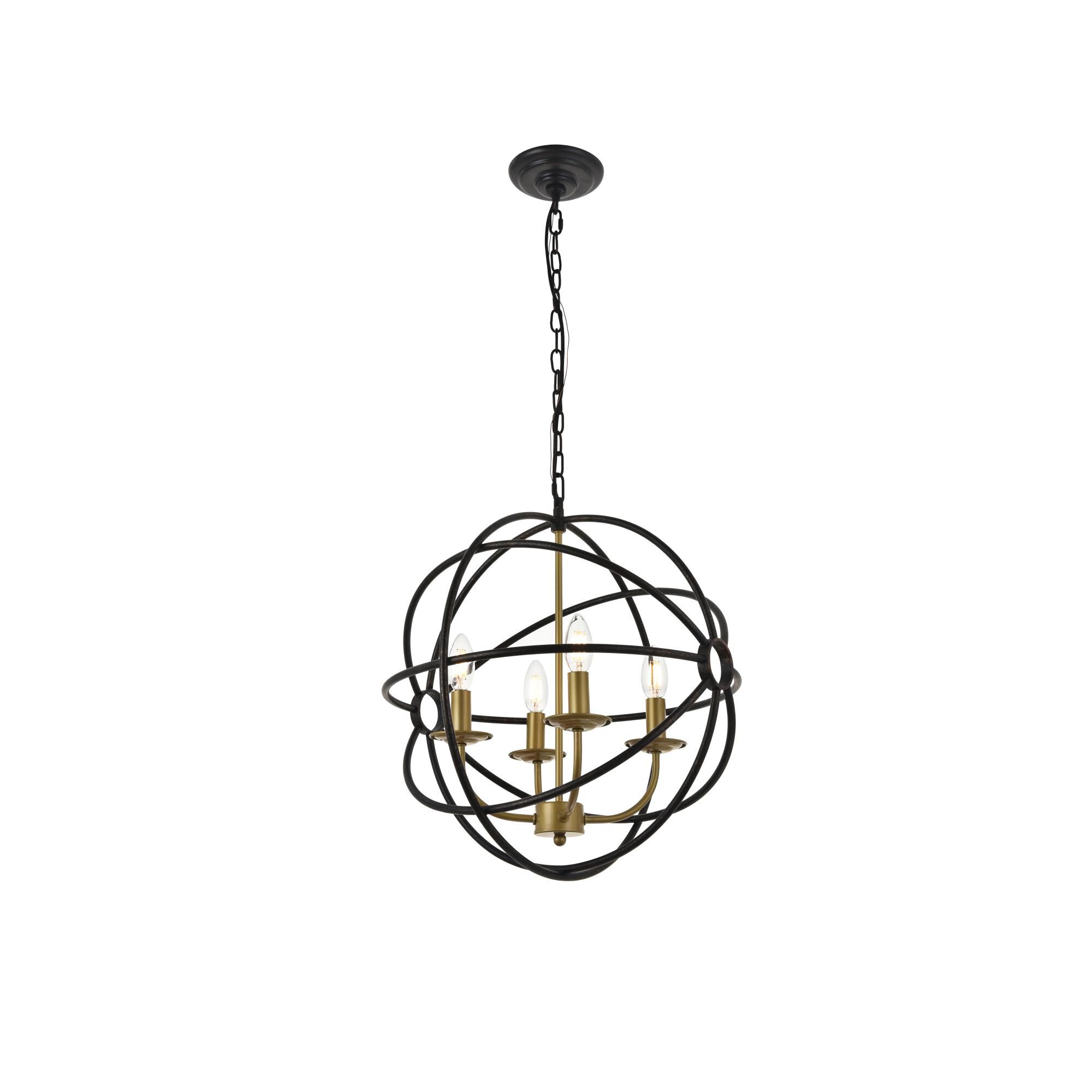 Octavia 18 Inch Large Pendant by Elegant Lighting