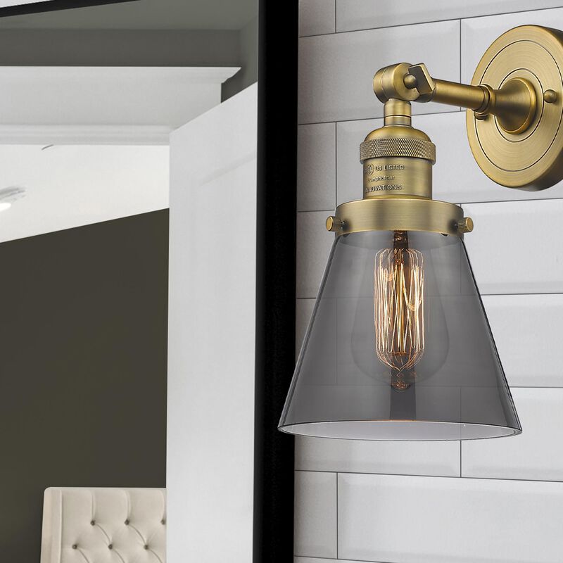 Bruno Marashlian Small Cone 10 Inch Wall Sconce by Innovations Lighting