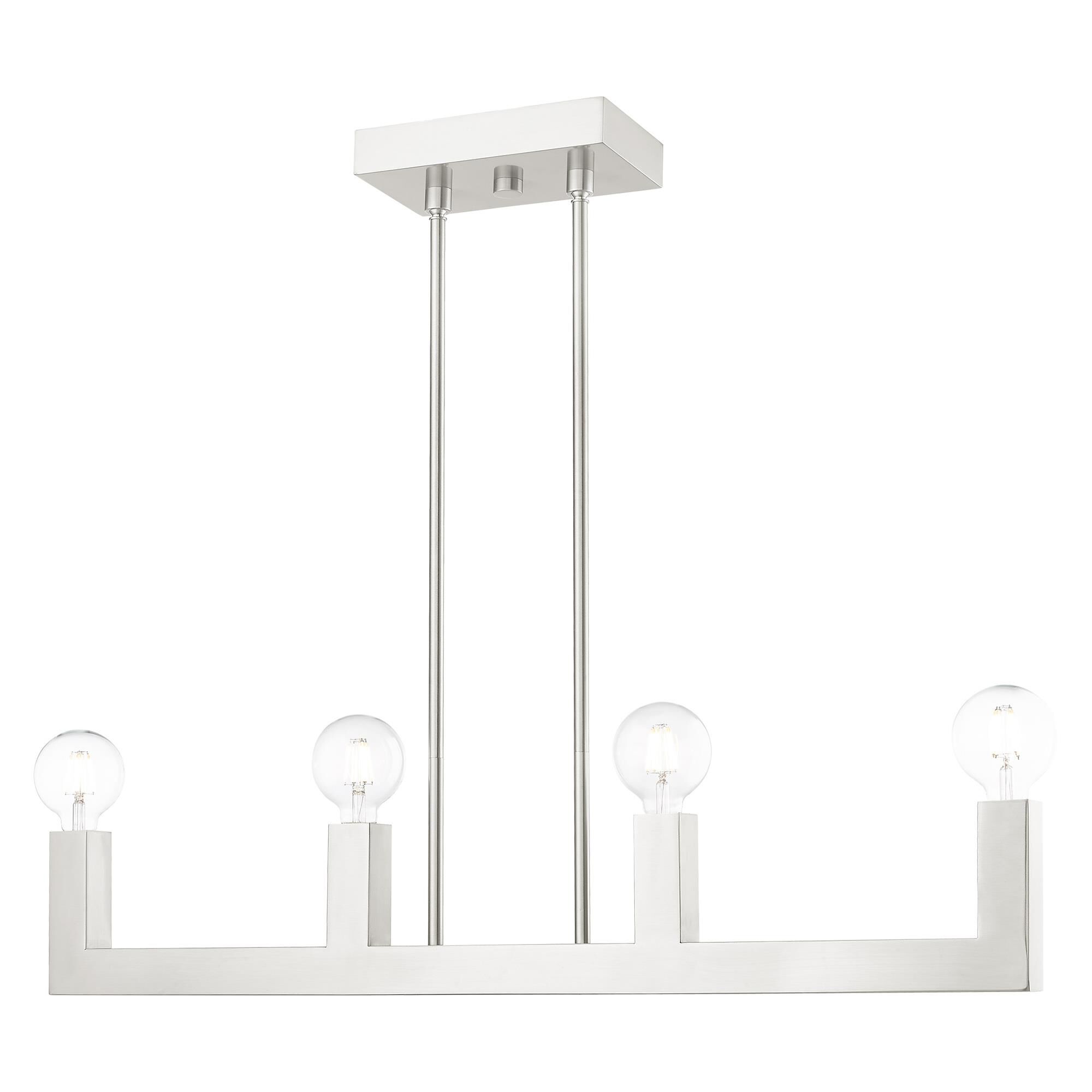 Shown in Brushed Nickel finish